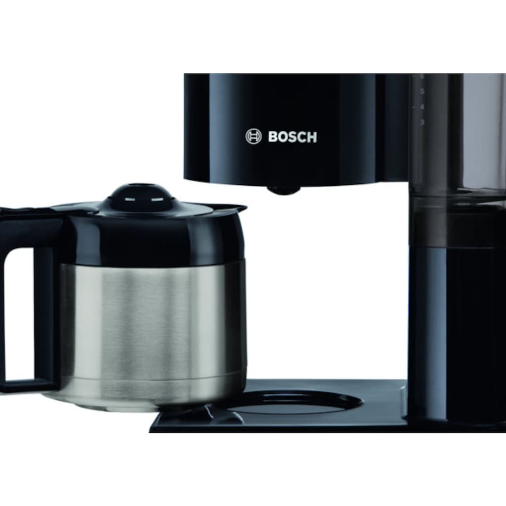 BOSCH Filterkaffeemaschine »TKA8A053 Styline«, 1,1 l Kaffeekanne, Papierfilter, 1x4