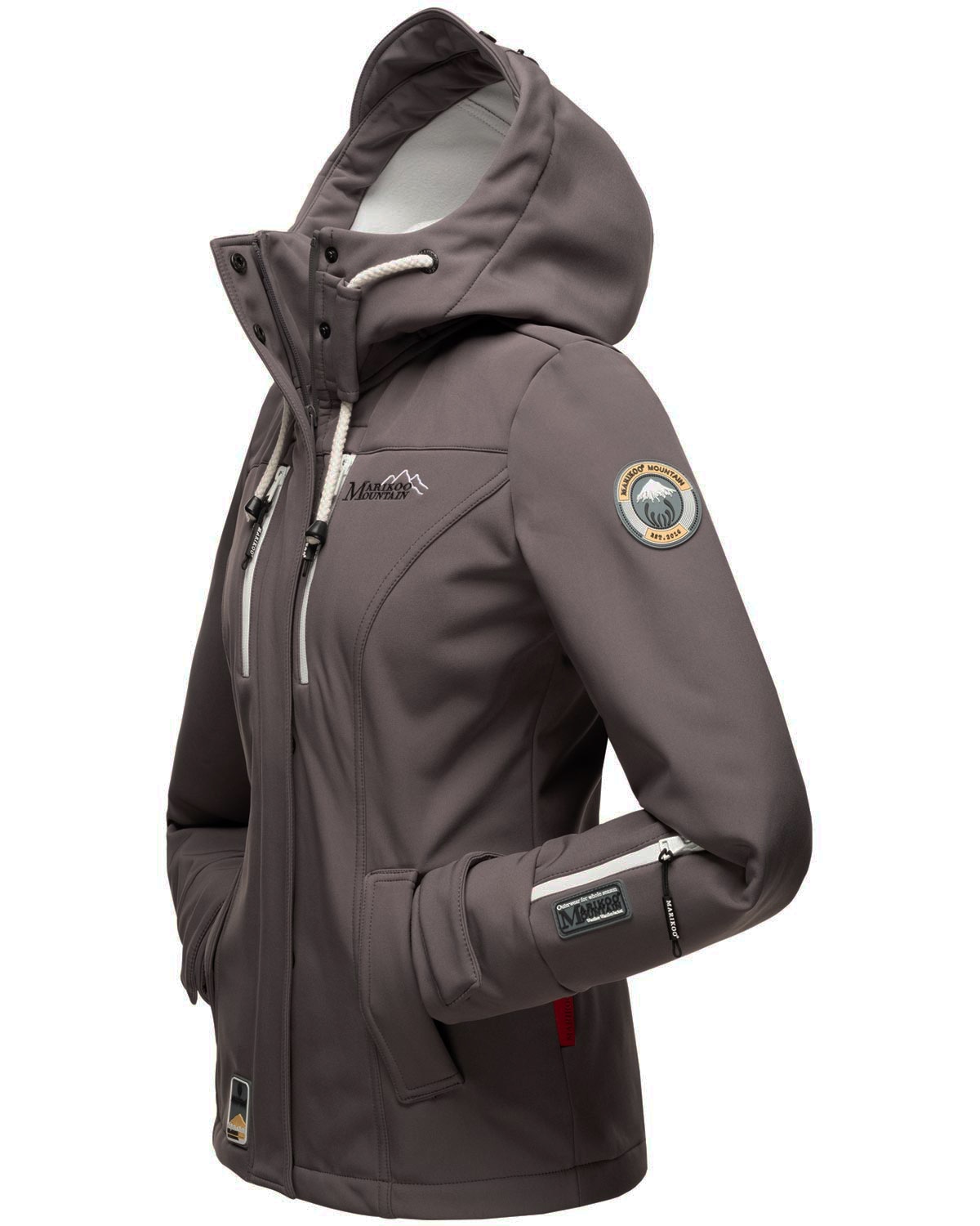 Marikoo Softshelljacke »Marikoo Kleinezicke Damen Softshell Jacke B864«