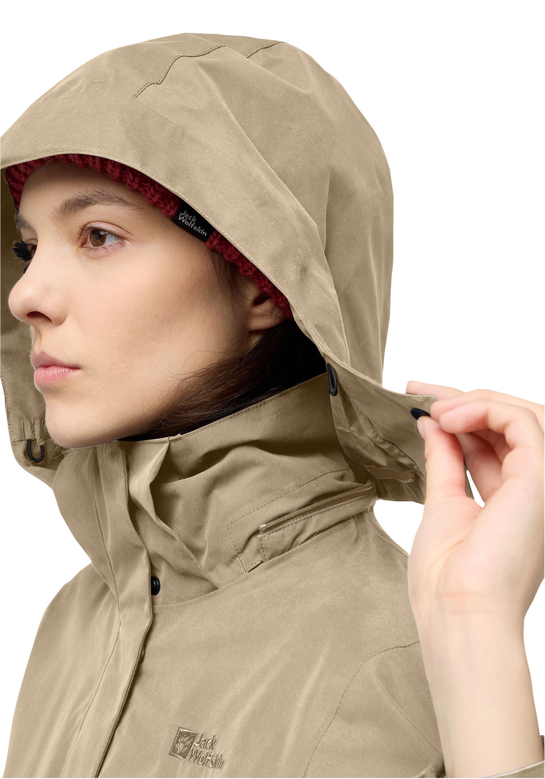 Jack Wolfskin 3-in-1-Funktionsparka »BAYLIGHT«, mit Kapuze, Winterjacke