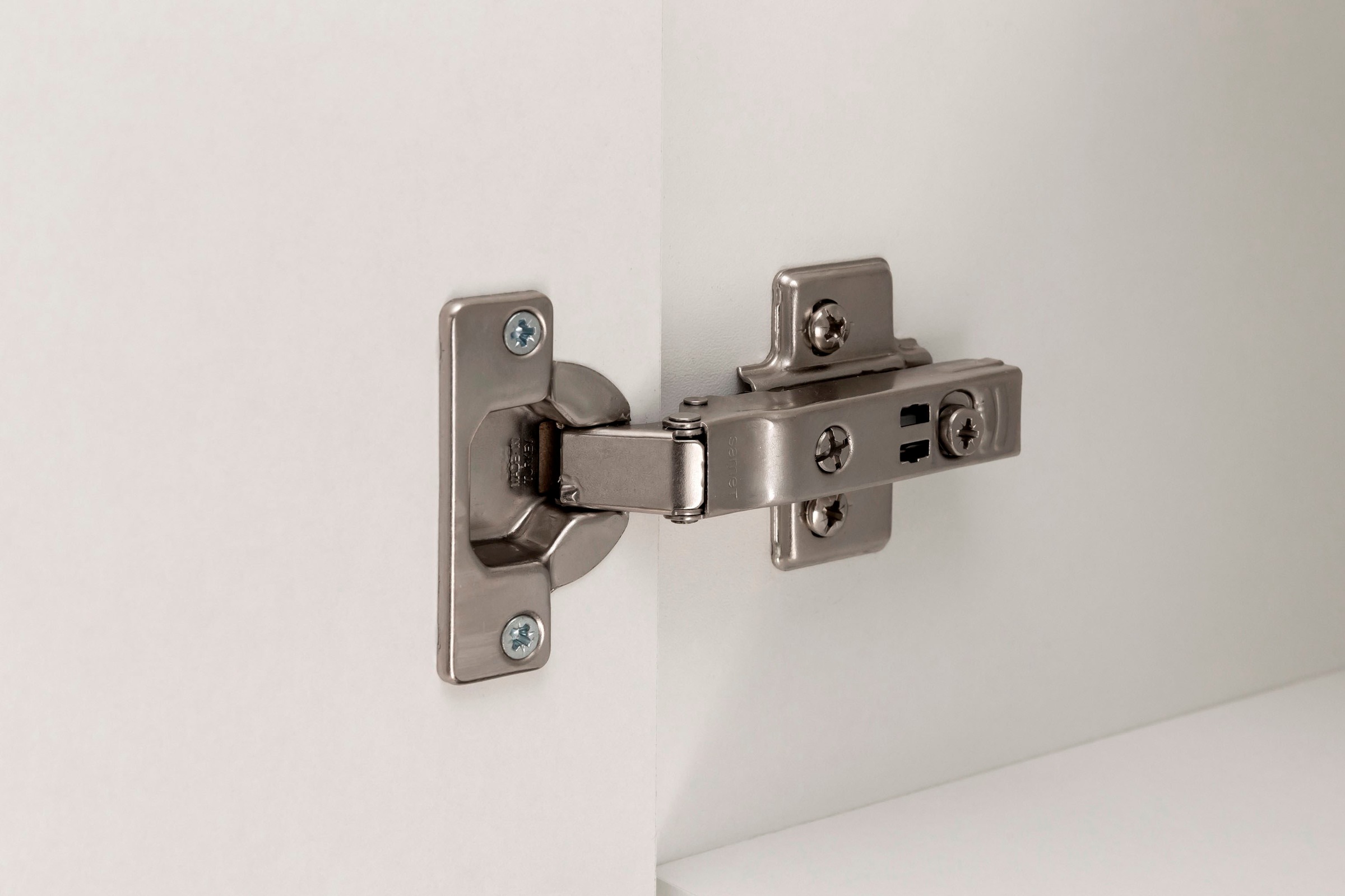 KOCHSTATION Spülenschrank »KS-Luhe« 120 cm breit, hochwertige MDF-Fronten mit waagerechter Lisene