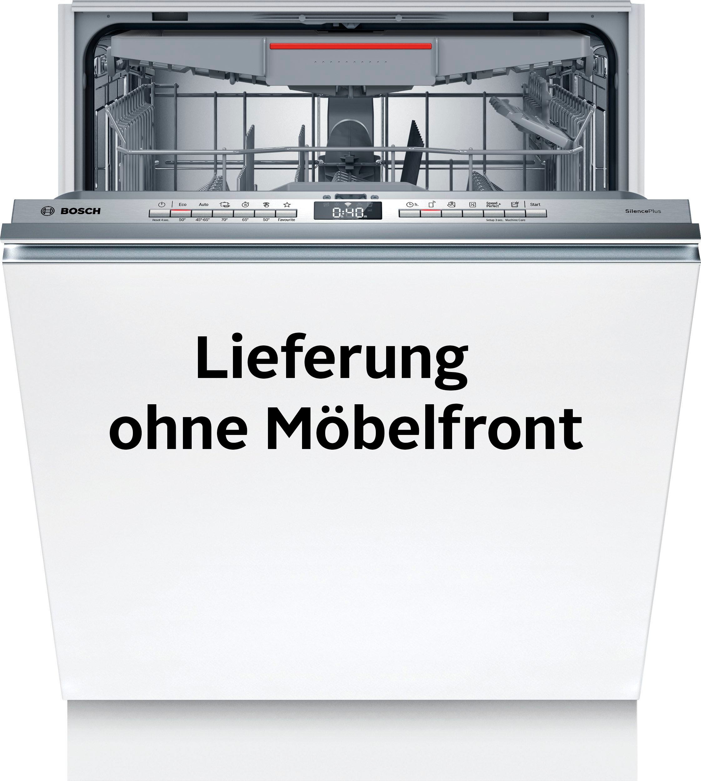 BOSCH vollintegrierbarer Geschirrspüler XXL, Serie 4 »SBH4ECX21E«, 14 Maßgedecke