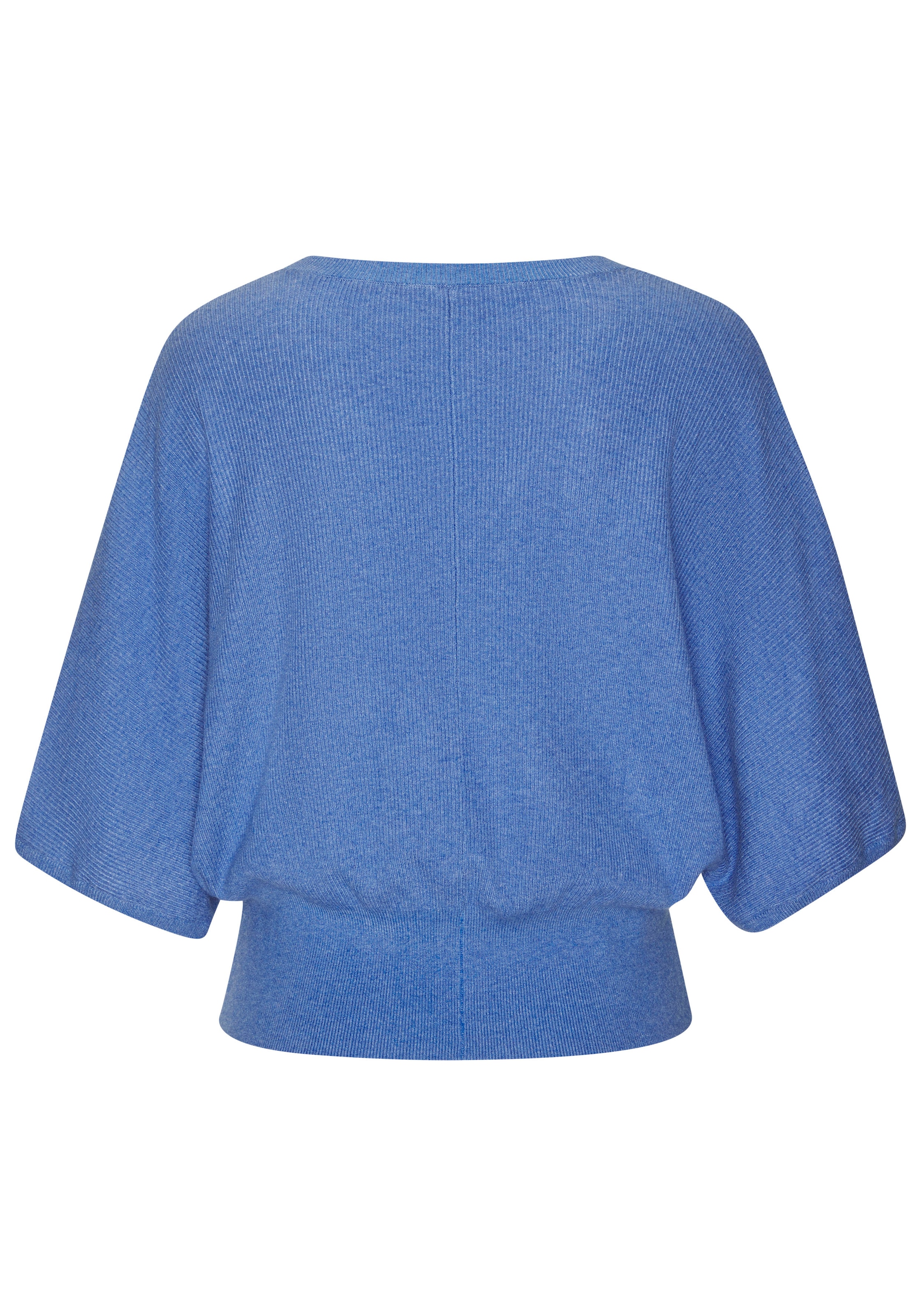 Copenhagen Studios Fledermausshirt, aus hochwertiger, feiner Rippe, Loungewear