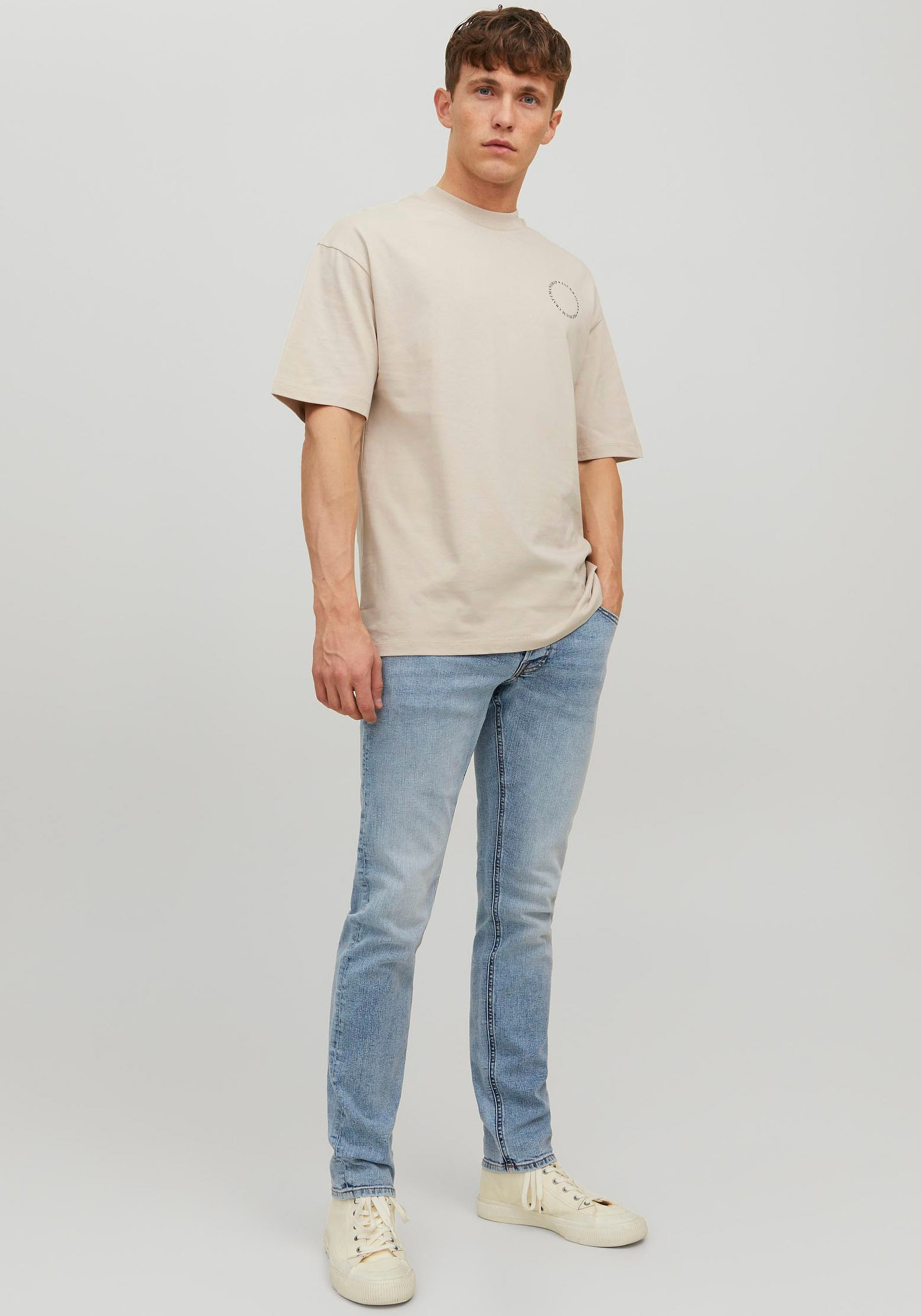 Jack & Jones Slim-fit-Jeans »JJ JJIGLENN JJORIGINAL«