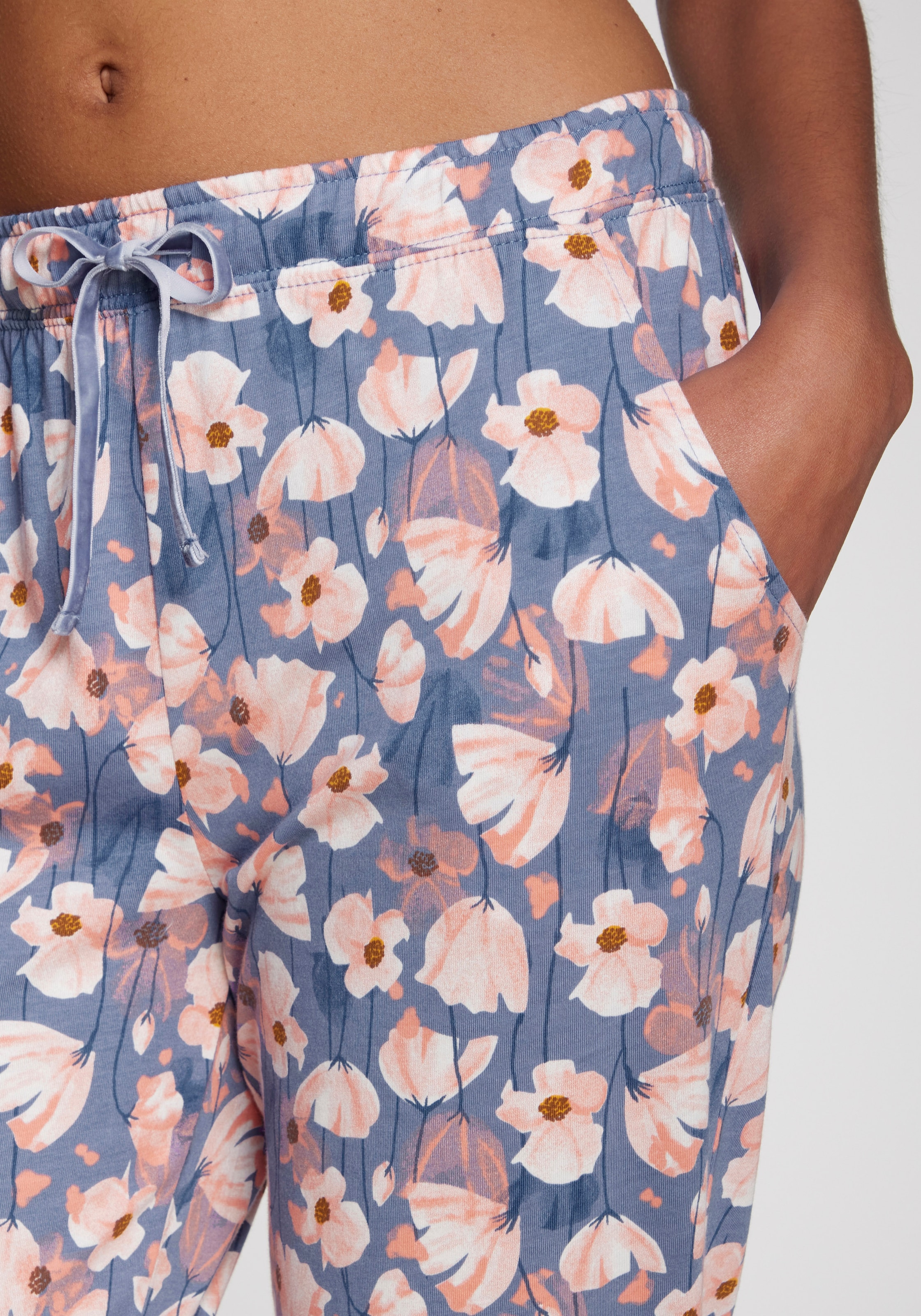 Vivance Dreams Pyjamahose  mit Schönem Allover-Muster