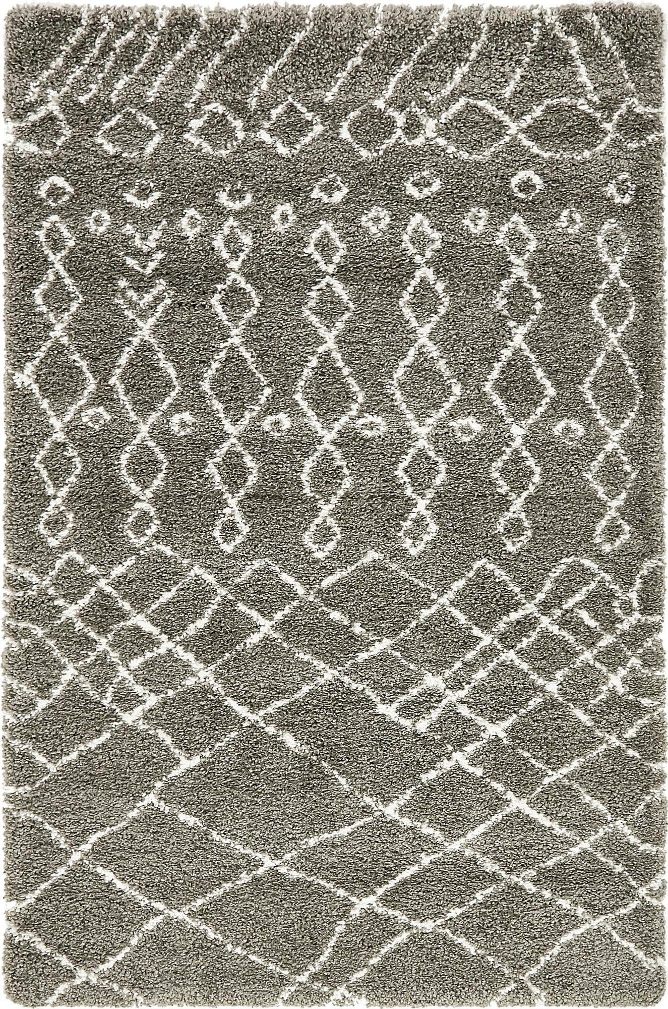 Myflair Möbel & Accessoires Hochflor-Teppich »Temara Shag Lagerräumung«, rechteckig, 51 mm Höhe, gewebt, Scandi Design, ideal im Wohnzimmer & Schlafzimmer