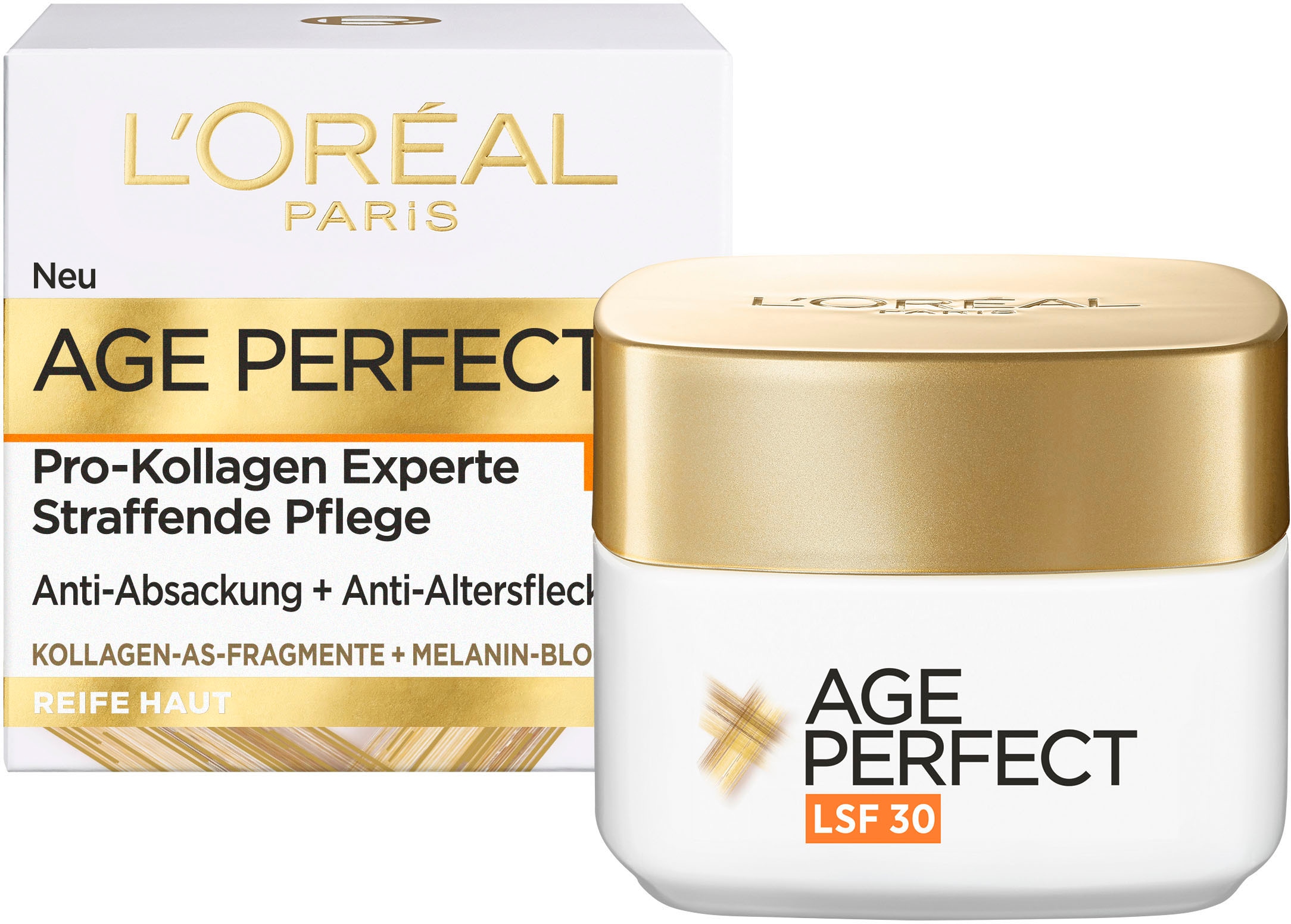 Tagescreme »Tagespflege Age Perfect LSF30«, mit Collagen