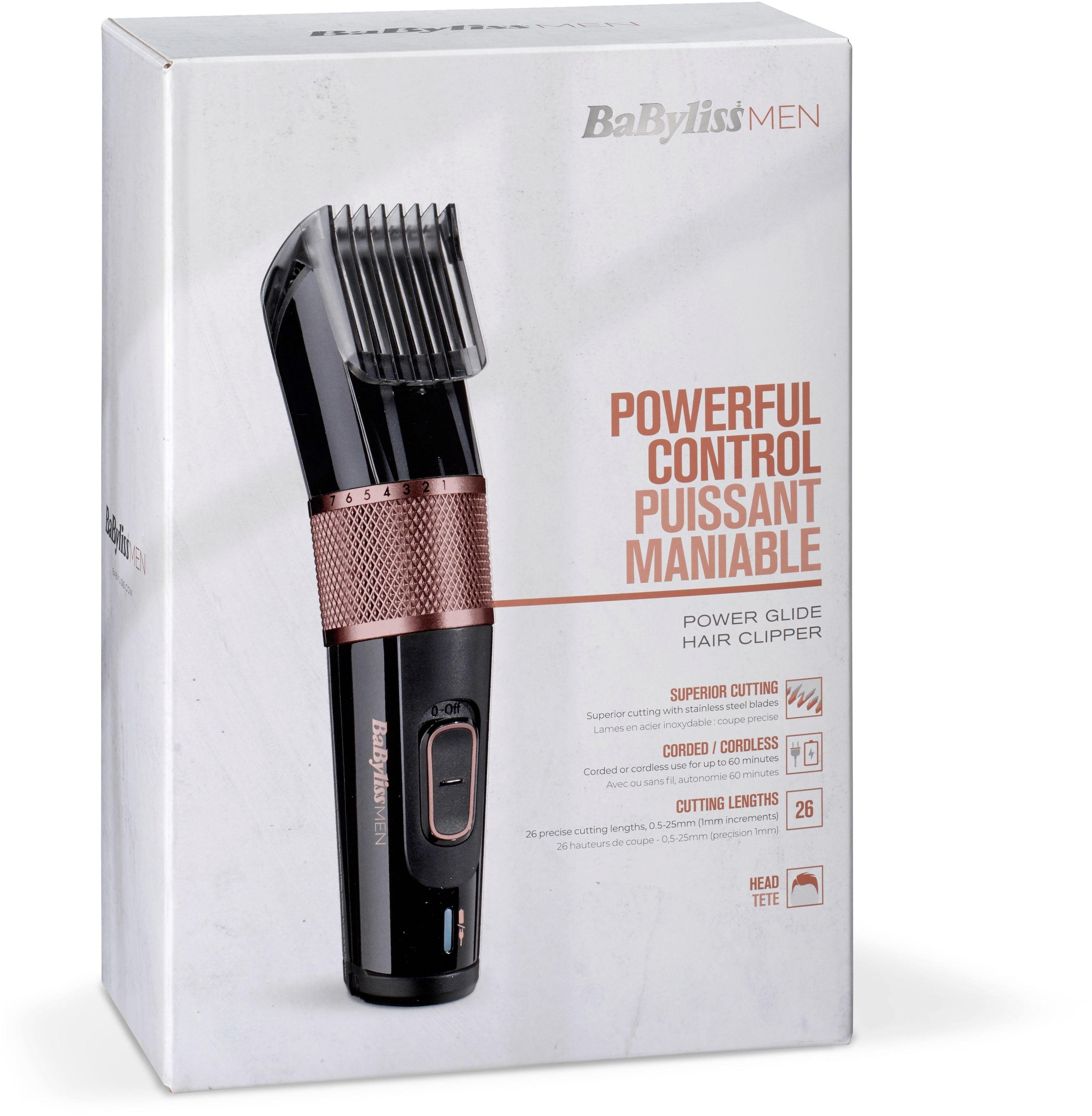 BaByliss Haarschneider »E974E MEN Power Glide«, 0,5 - 25mm