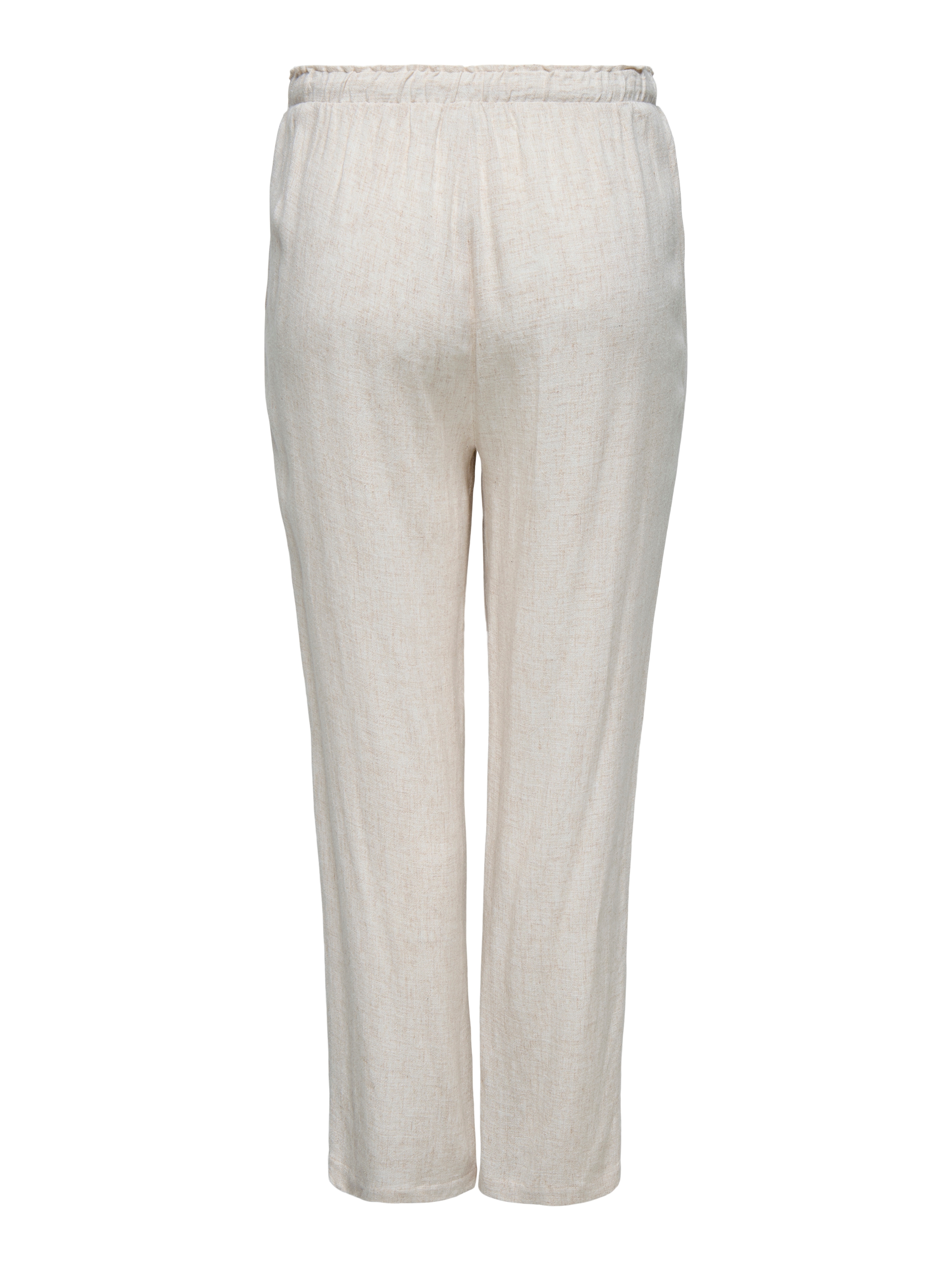 ONLY CARMAKOMA Schlupfhose »CARSIESTA HW PULL-UP LINEN BL PNT NOOS«  Viskosemischung, mit Leinen, High Waist