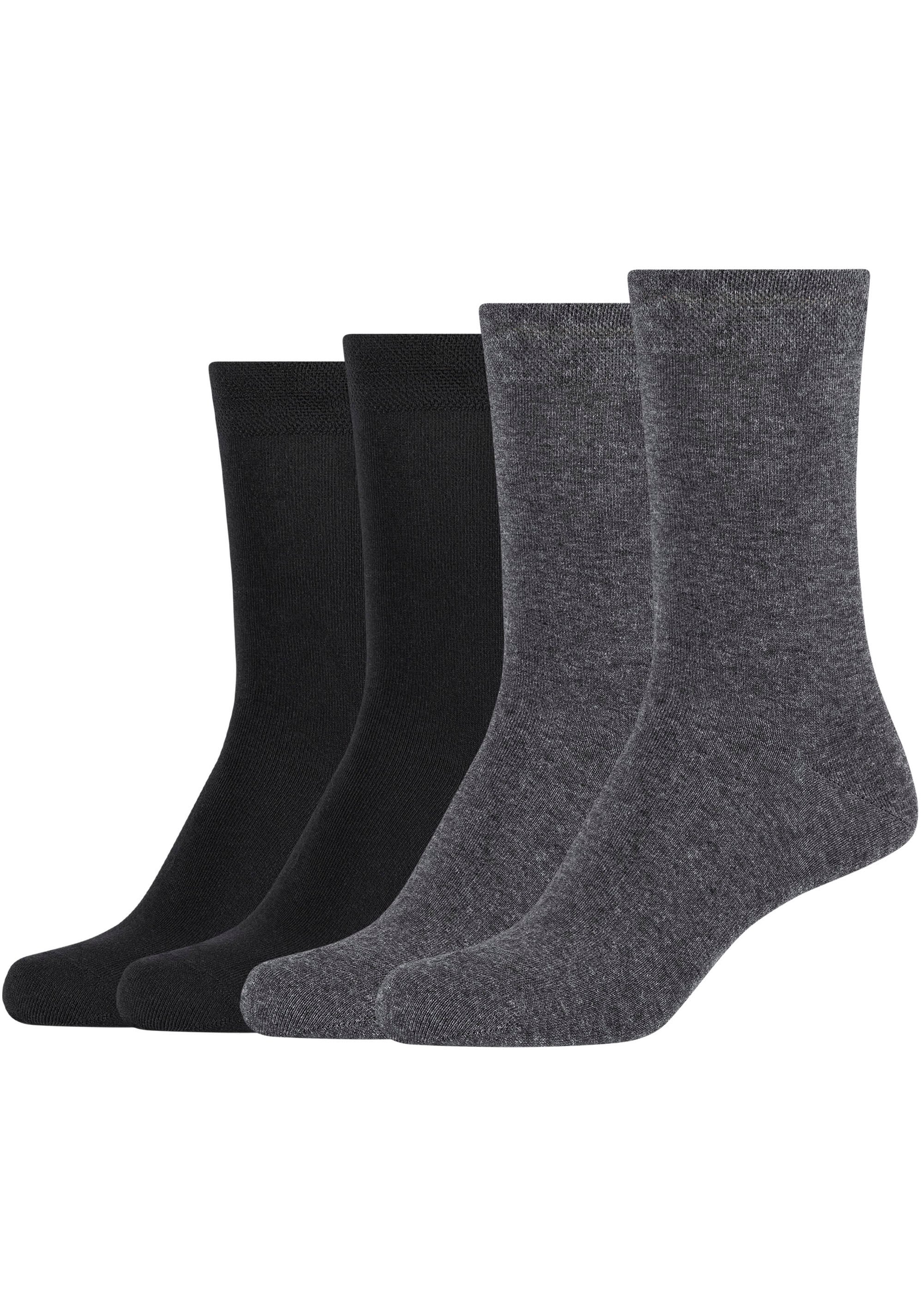 Camano Basicsocken, (4er-Pack)