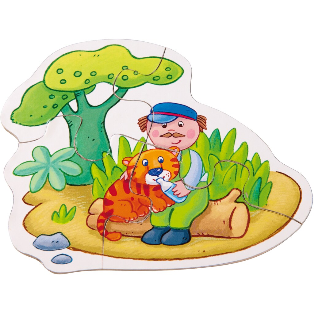 Haba Konturenpuzzle »6 erste Puzzles, Zoo«