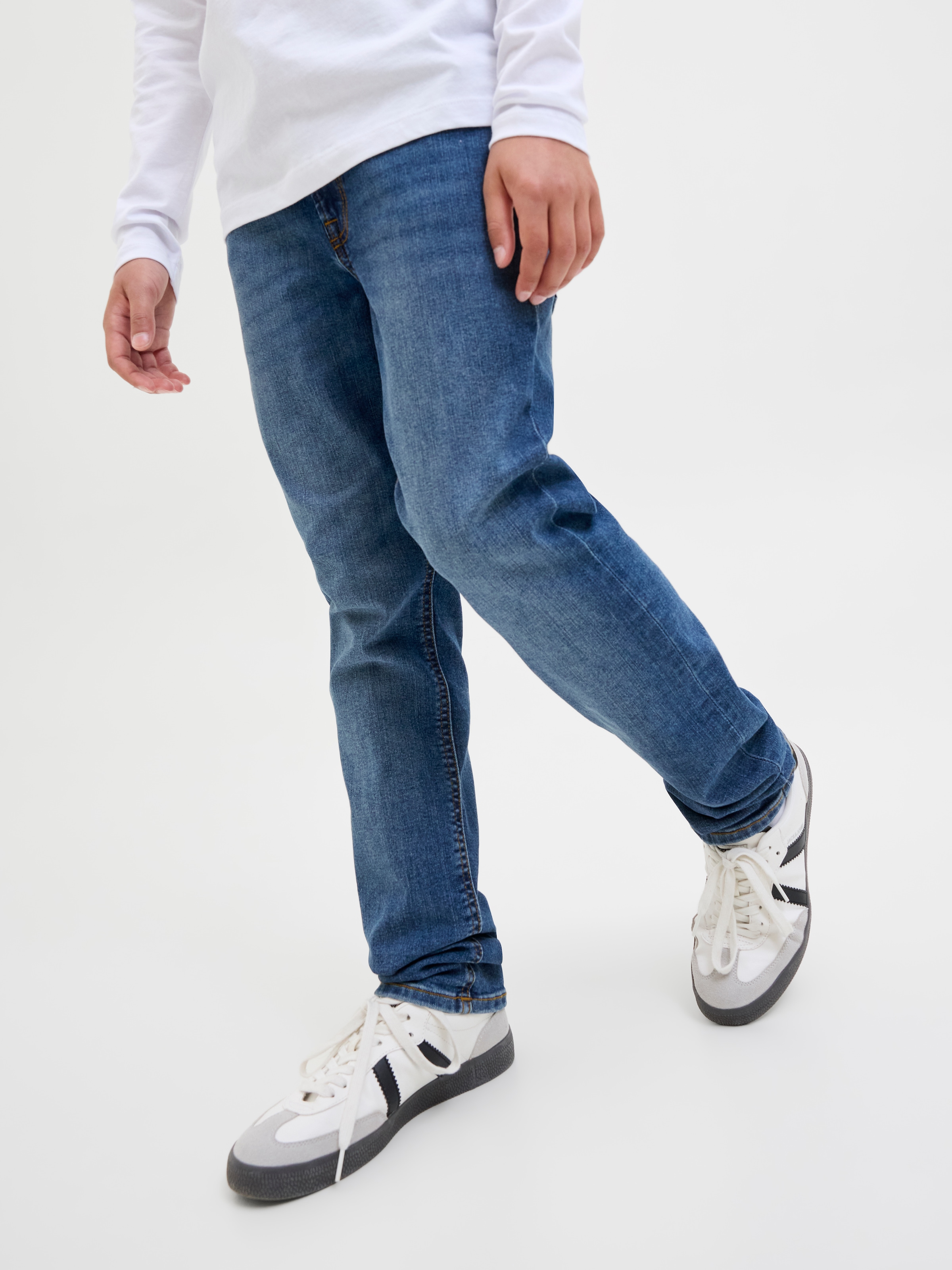Jack & Jones Junior Slim-fit-Jeans »JJIGLENN JJORIGINAL SQ 902 NOOS JNR«