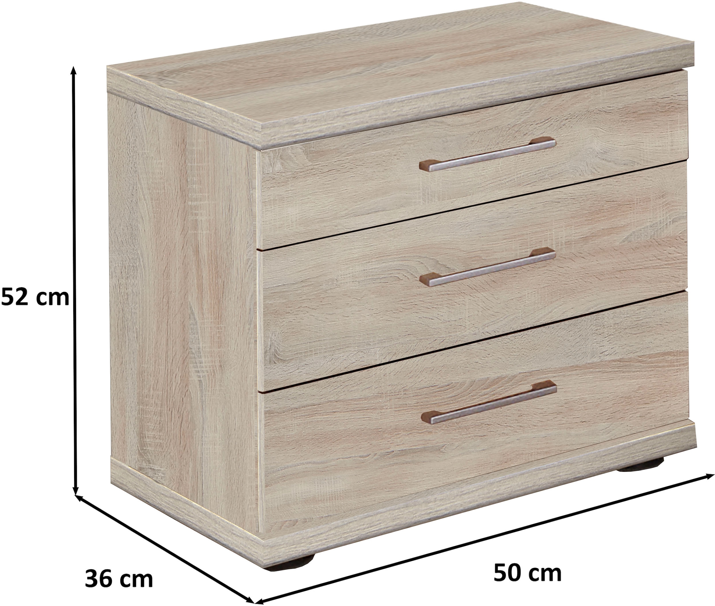 WIEMANN Nachtkonsole »Bern« vormontiert