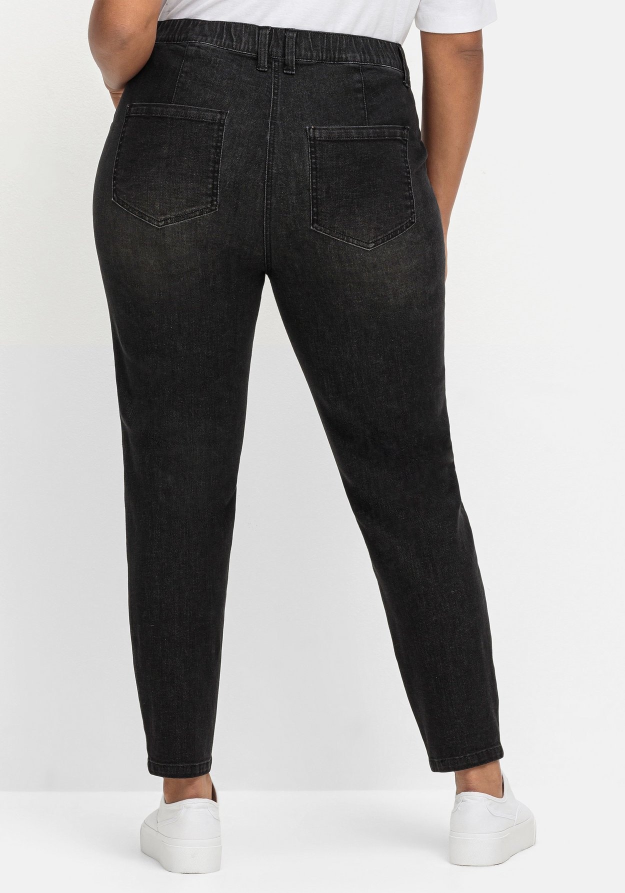 Sheego Stretch-Jeans »Skinny Jeans aus ultraflexibler Qualität«