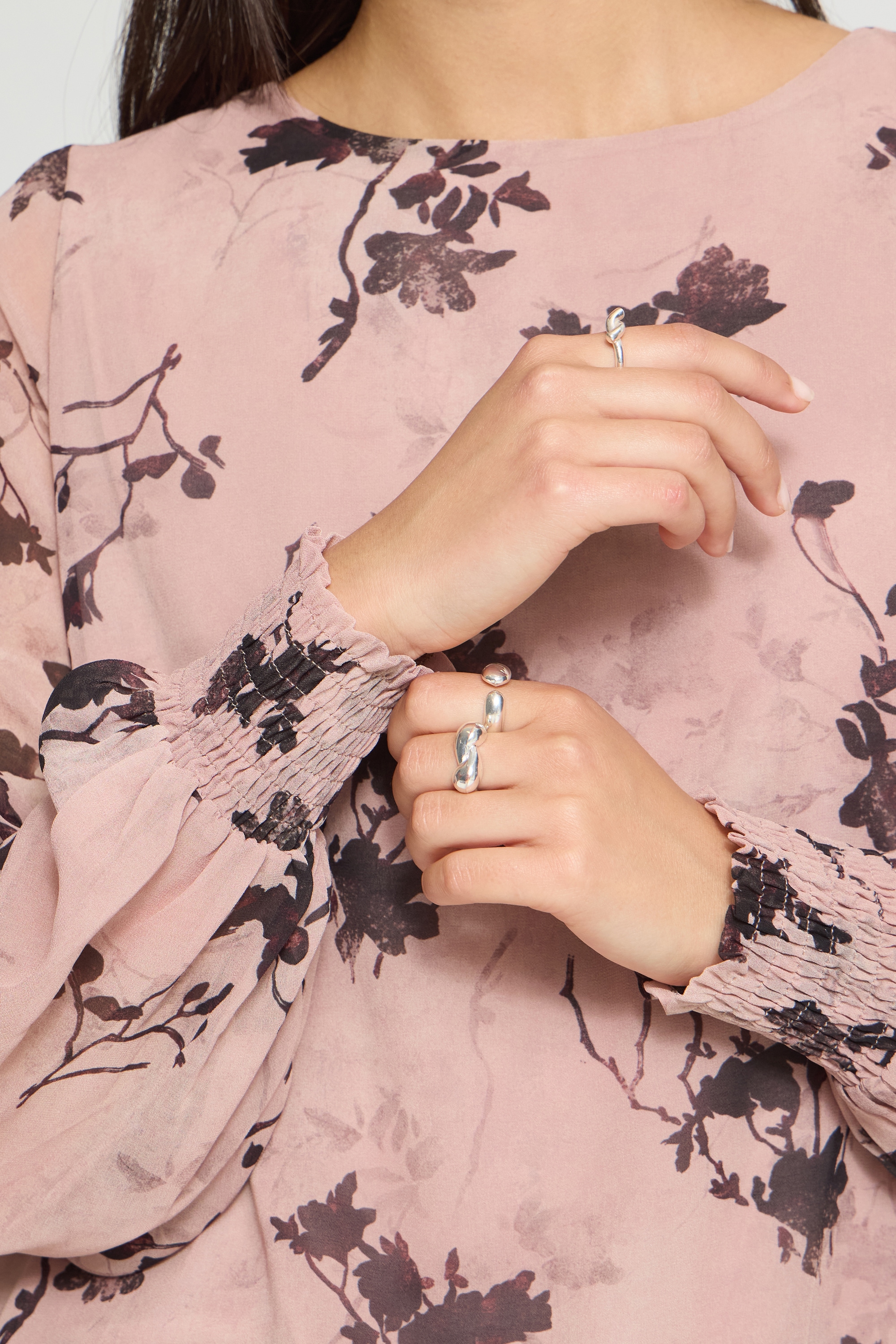 b.young Blusentop »Damen Bluse langarm BYXIMMA«