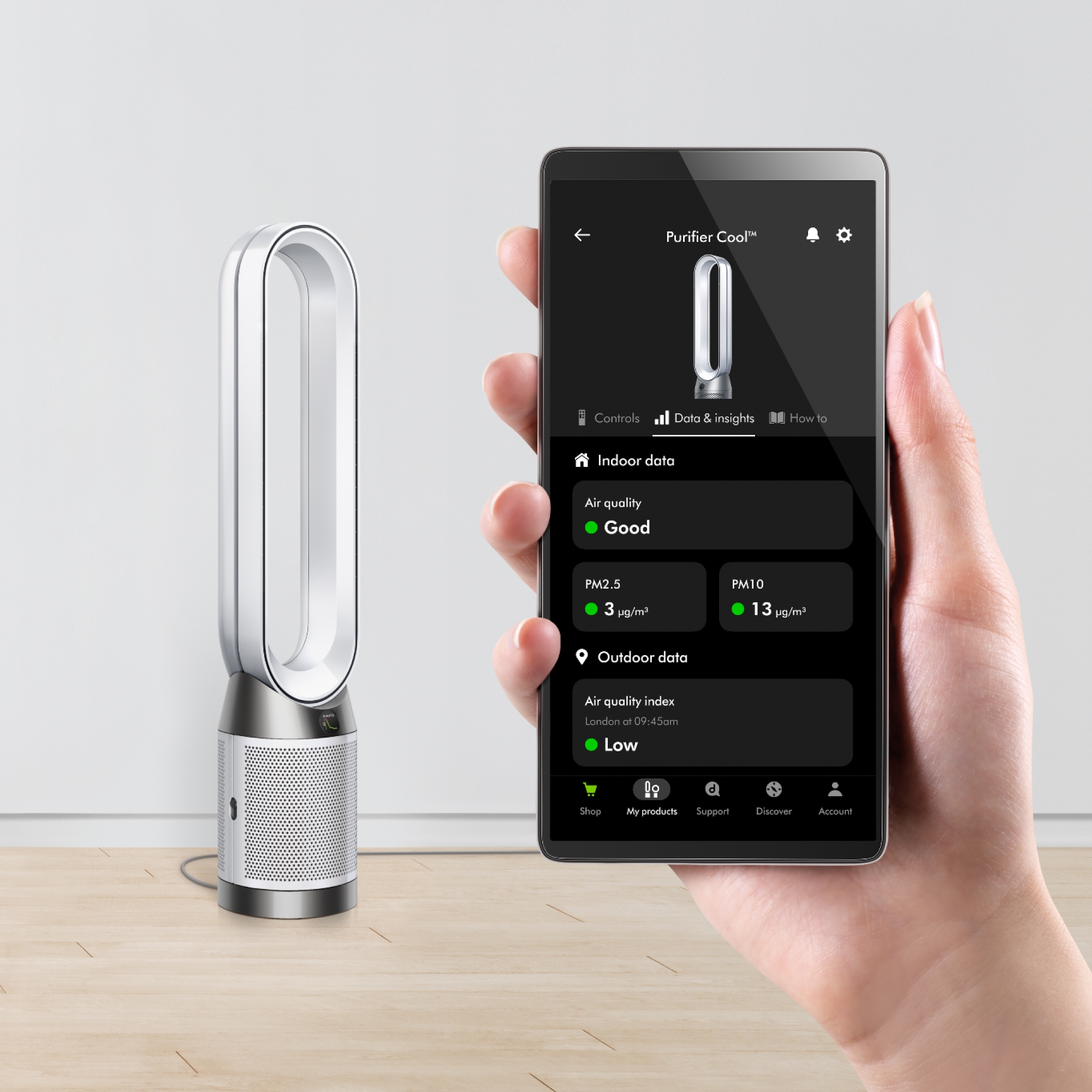 DYSON Luftreiniger »Dyson Purifier Cool™ PC1, mit Fernbedienung«