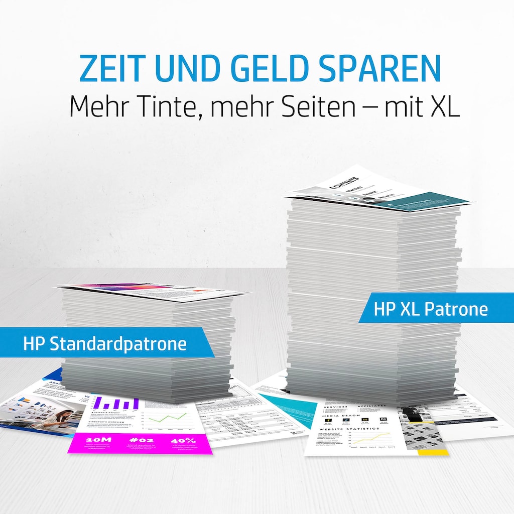 HP Tintenpatrone »302XL«, (Packung)