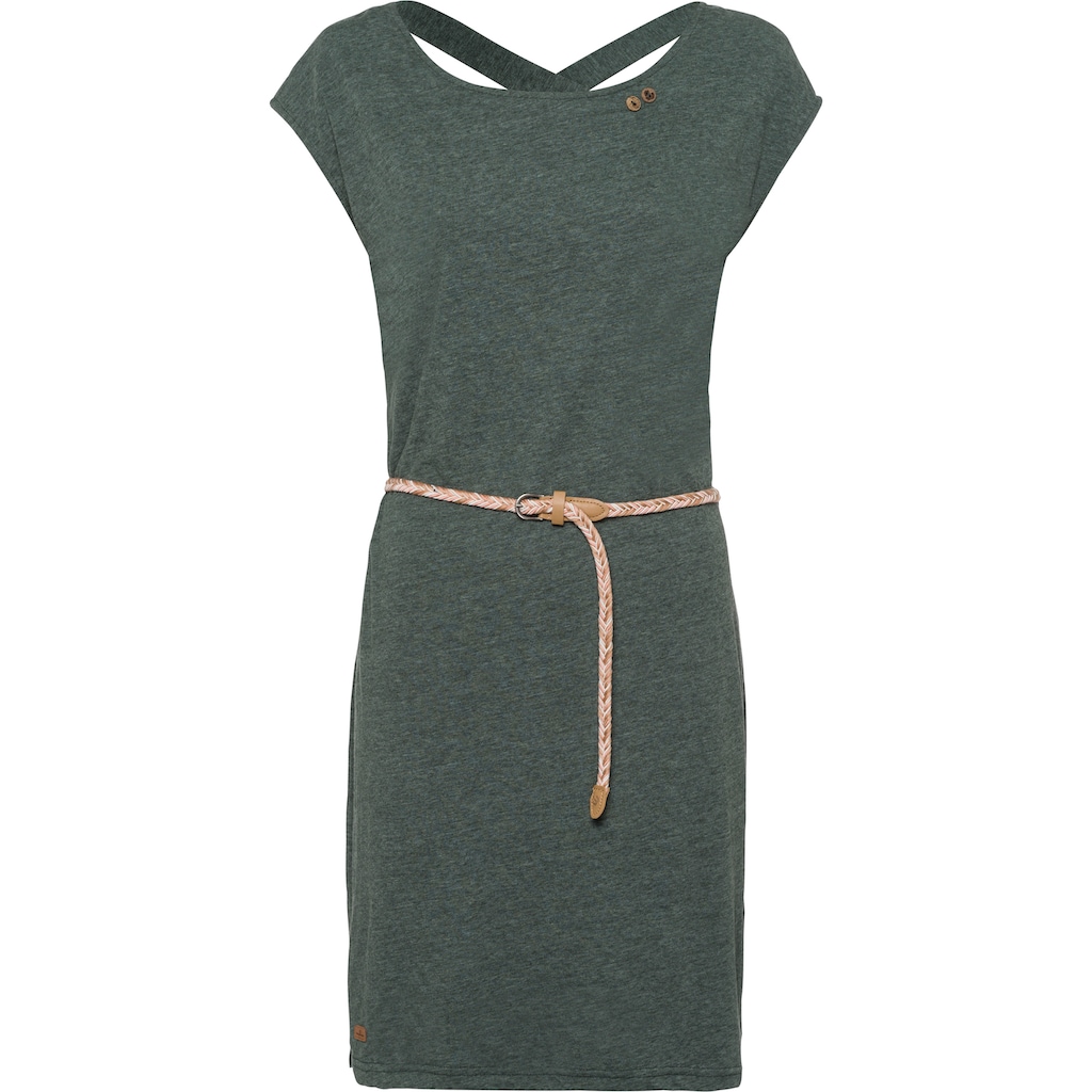 Ragwear Jerseykleid »SOFIA DRESS«, (mit abnehmbarem Gürtel)