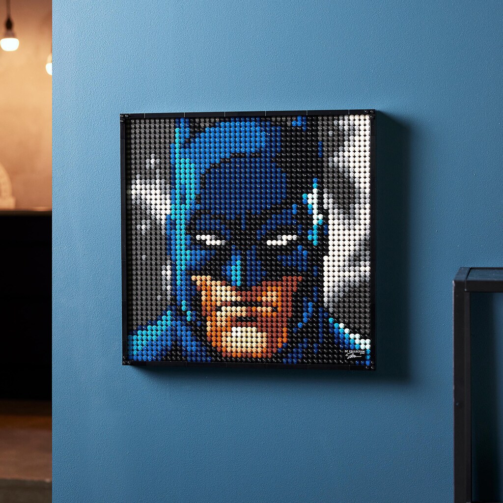 LEGO® Konstruktionsspielsteine »Jim Lee Batman™ Kollektion (31205), LEGO® ART«, (4167 St.), Kunstbild