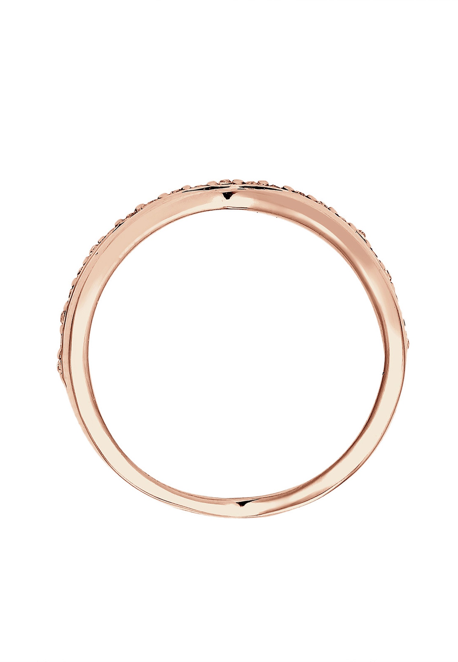 Elli Premium Silberring »Ring Wickelring Blogger Kristalle 925 Silber«