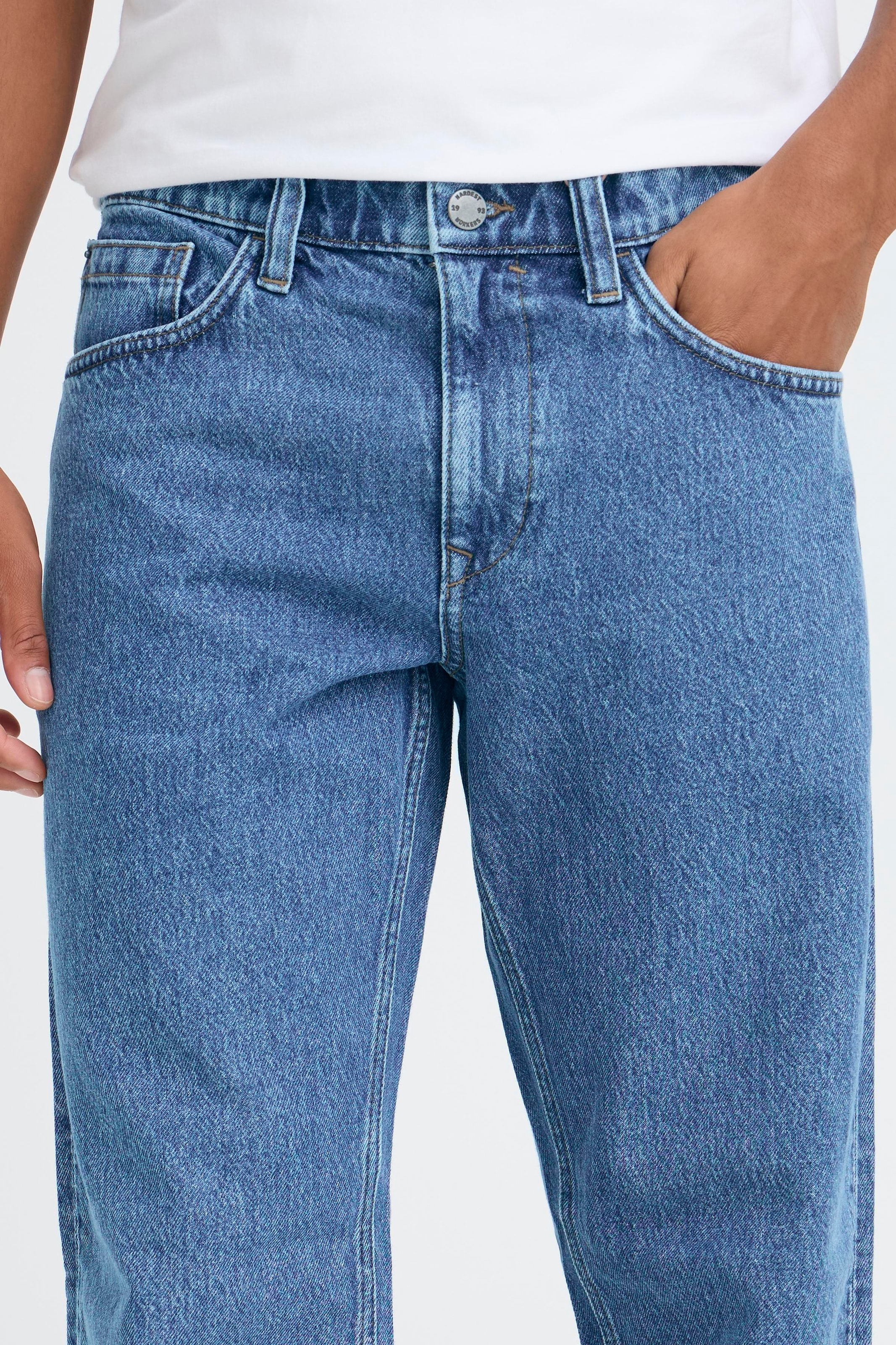 Blend Loose-fit-Jeans »BHFLAKE LOOSE NOOS« Baumwolle, mit Reißverschluss, loose fit