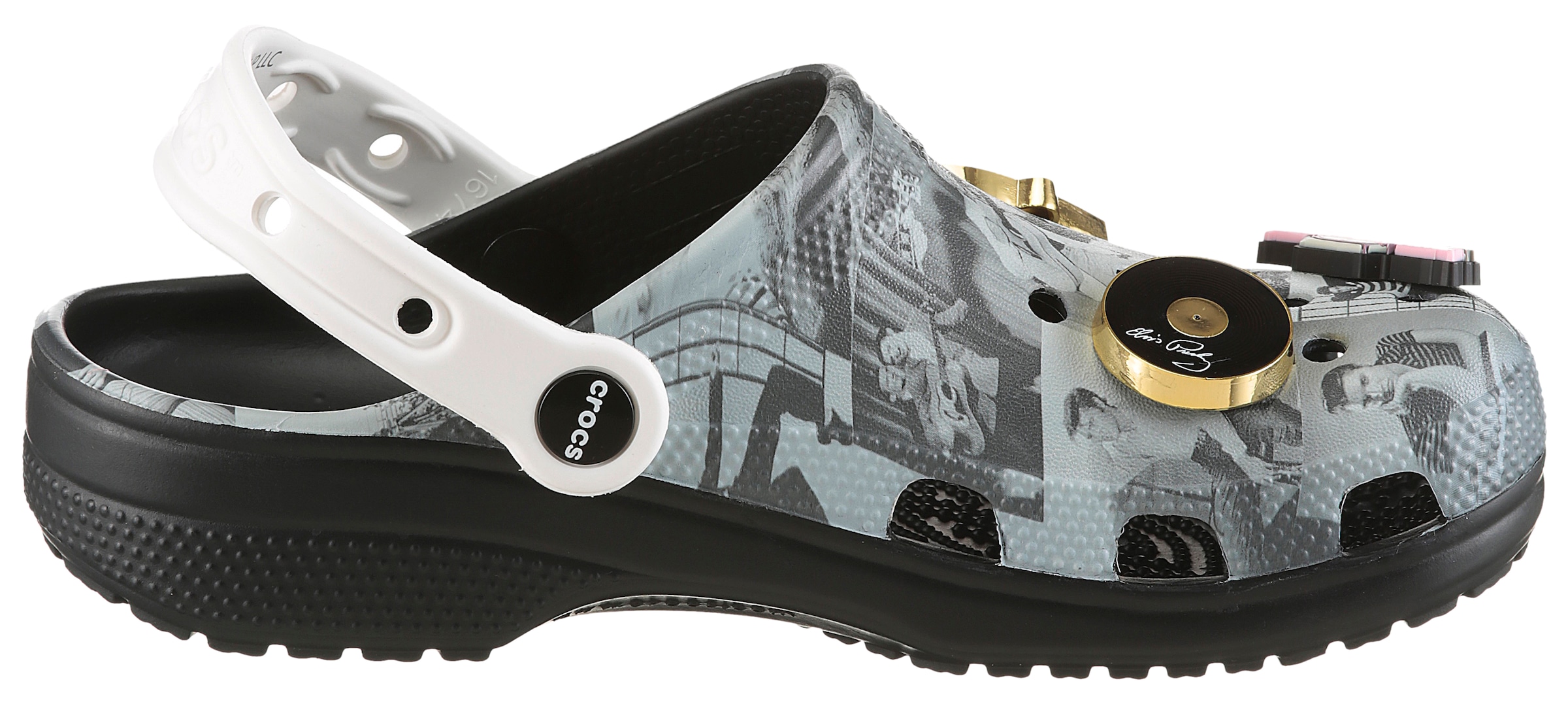 Crocs Hausschuh »Classic Clog Elvis Presley«  Clog, Sandale, Hausschuh mit Fersenriemchen