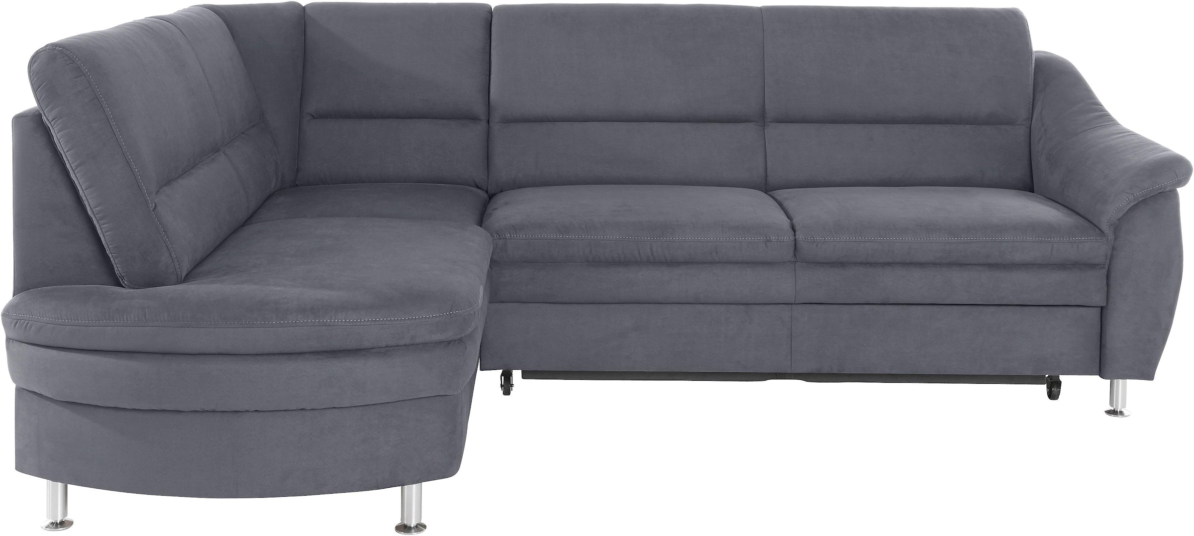 Places of Style Ecksofa »Cardoso L-Form«, Federkern, wahlweise mit Bett, Schubkasten