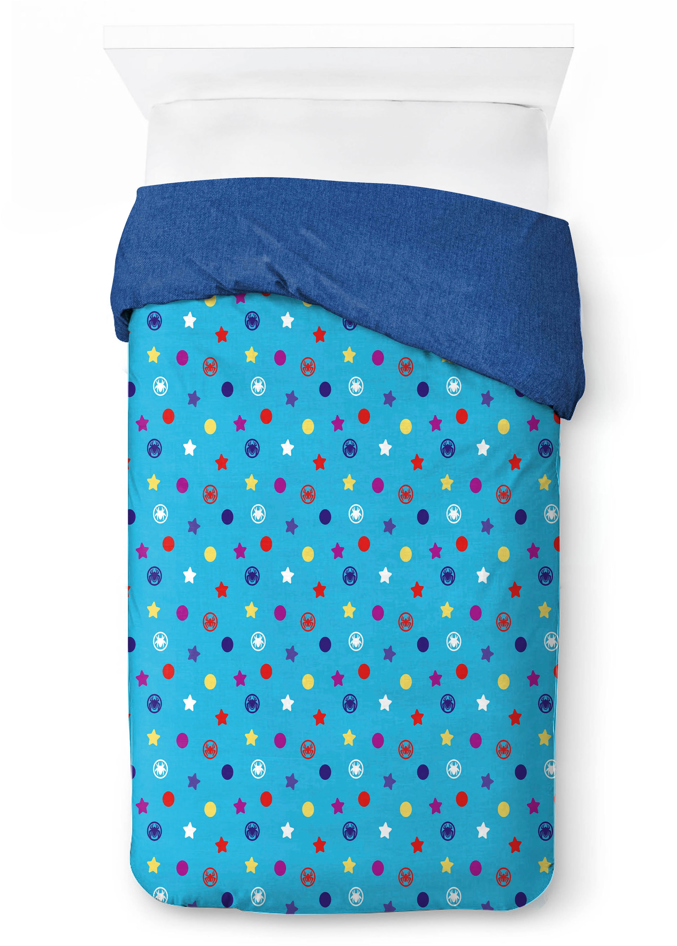 MARVEL Kinderbettwäsche »Marvel Spidey Bettbezug-Set 135x200 cm + Kissenbezug 80x80 cm« 2 tlg. 100 % Baumwolle, maschinenwaschbar, wendbar