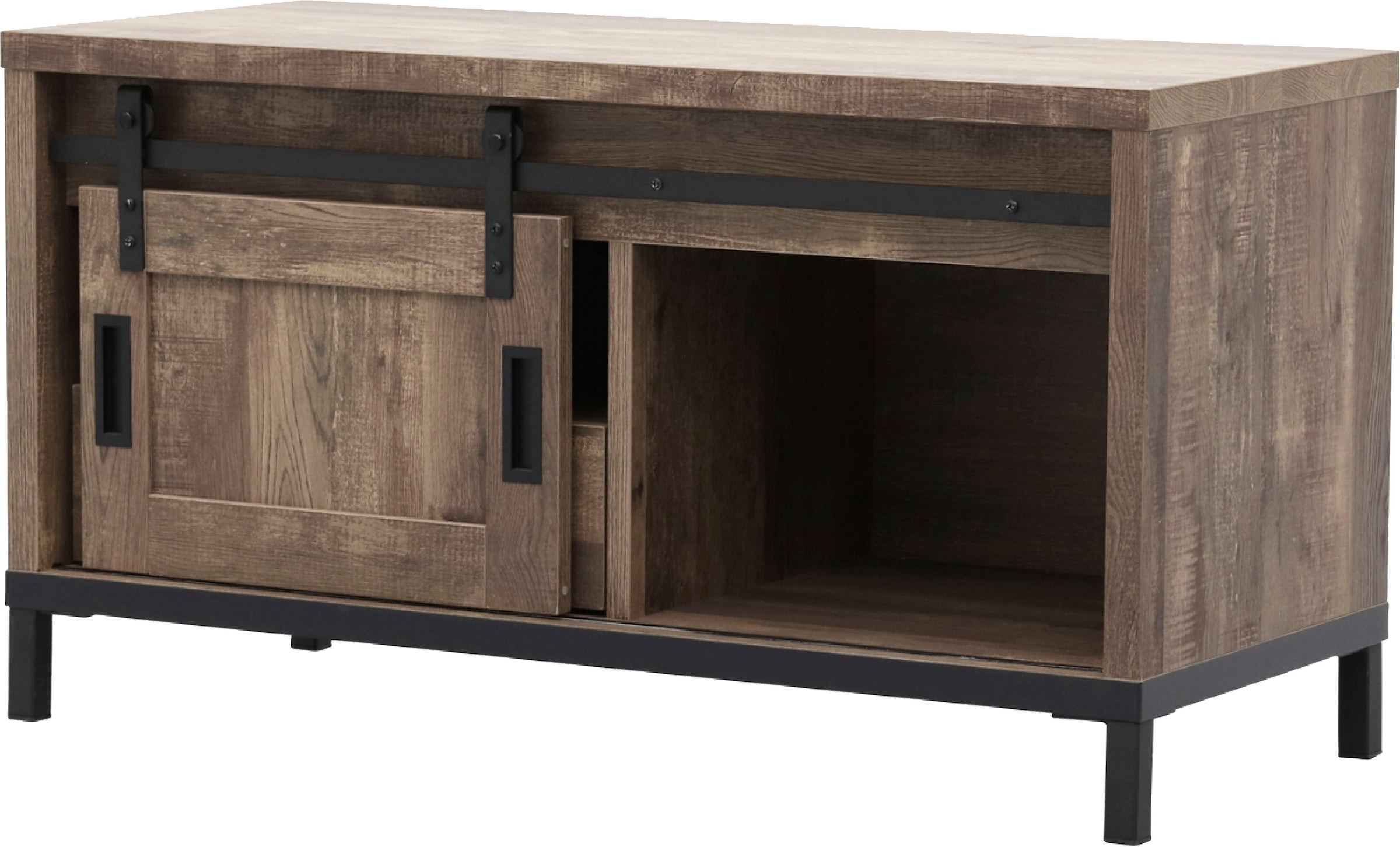 OMG Design TV-Schrank »Stanley Lowboard« mit Schiebetür, Breite 120 cm, in zwei Breiten