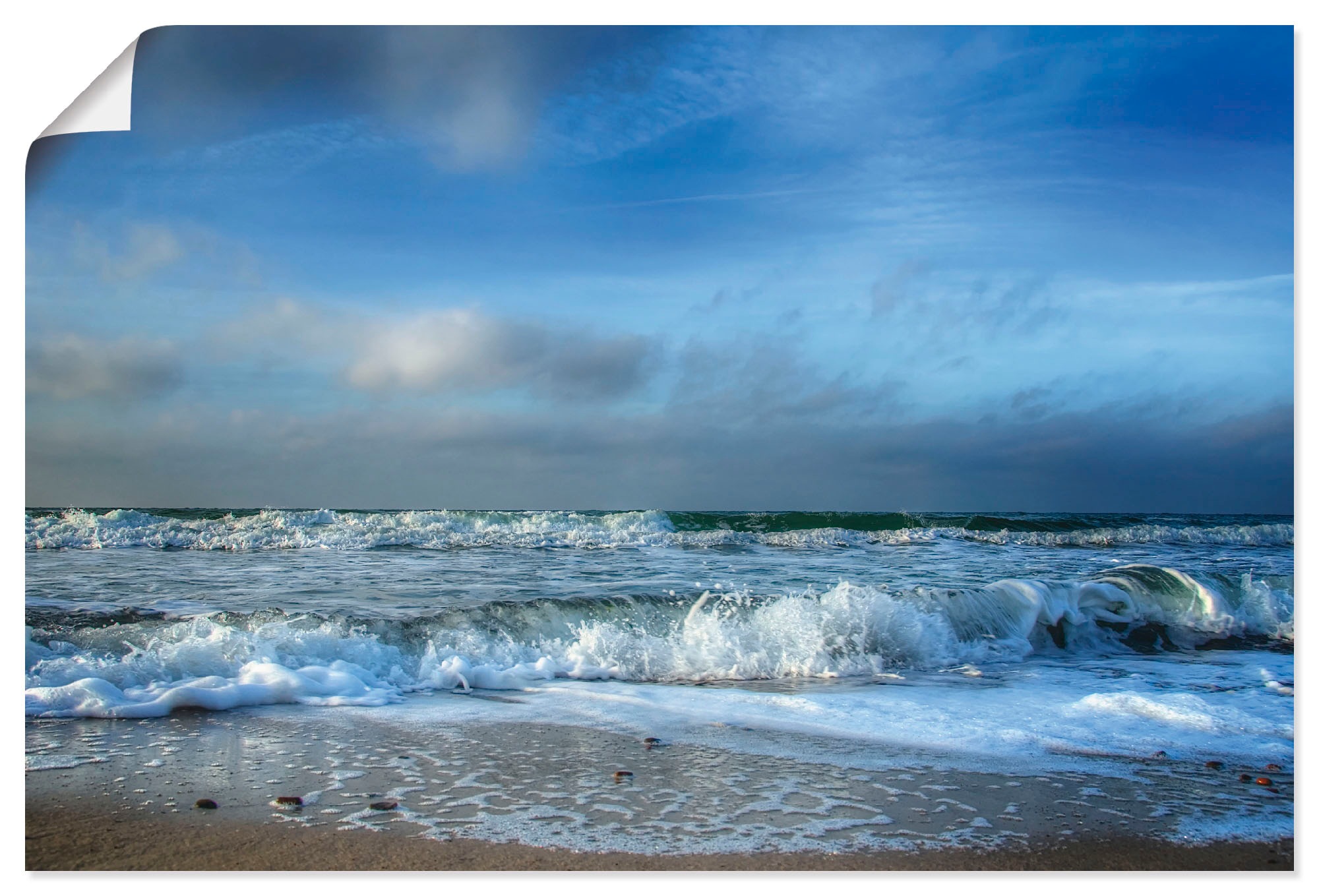 Artland Wandbild »Ostsee«, Strand, (1 St.), als Leinwandbild, Wandaufkleber  oder Poster in versch. Größen bequem kaufen