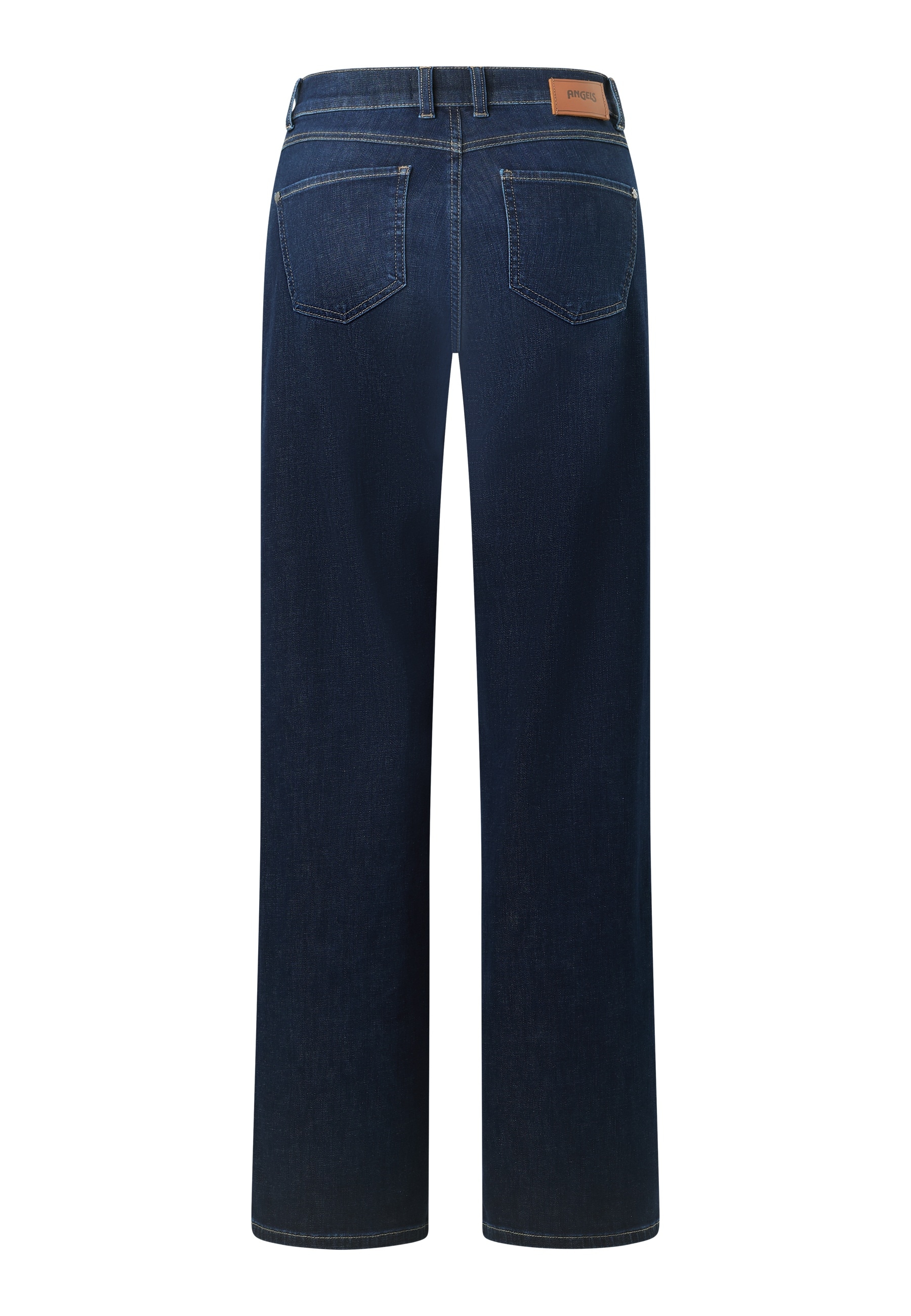 ANGELS Gerade Jeans »LIZ GLORY« Wide Leg, mit Schmuckelementen an den Vordertaschen
