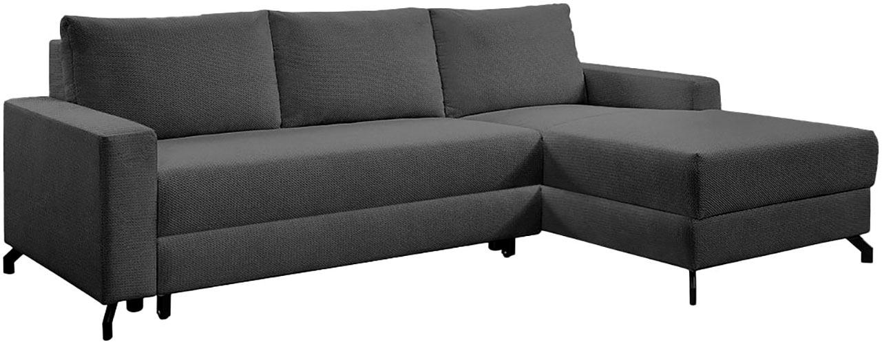 exxpo - sofa fashion Ecksofa, wahlweise mit Bettfunktion, Bettkasten