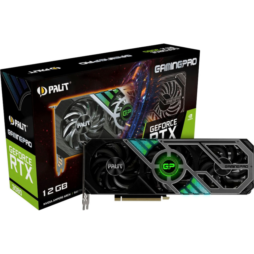 Palit Grafikkarte »GeForce RTX 3080 GamingPro 12GB«, 12 GB, GDDR6X