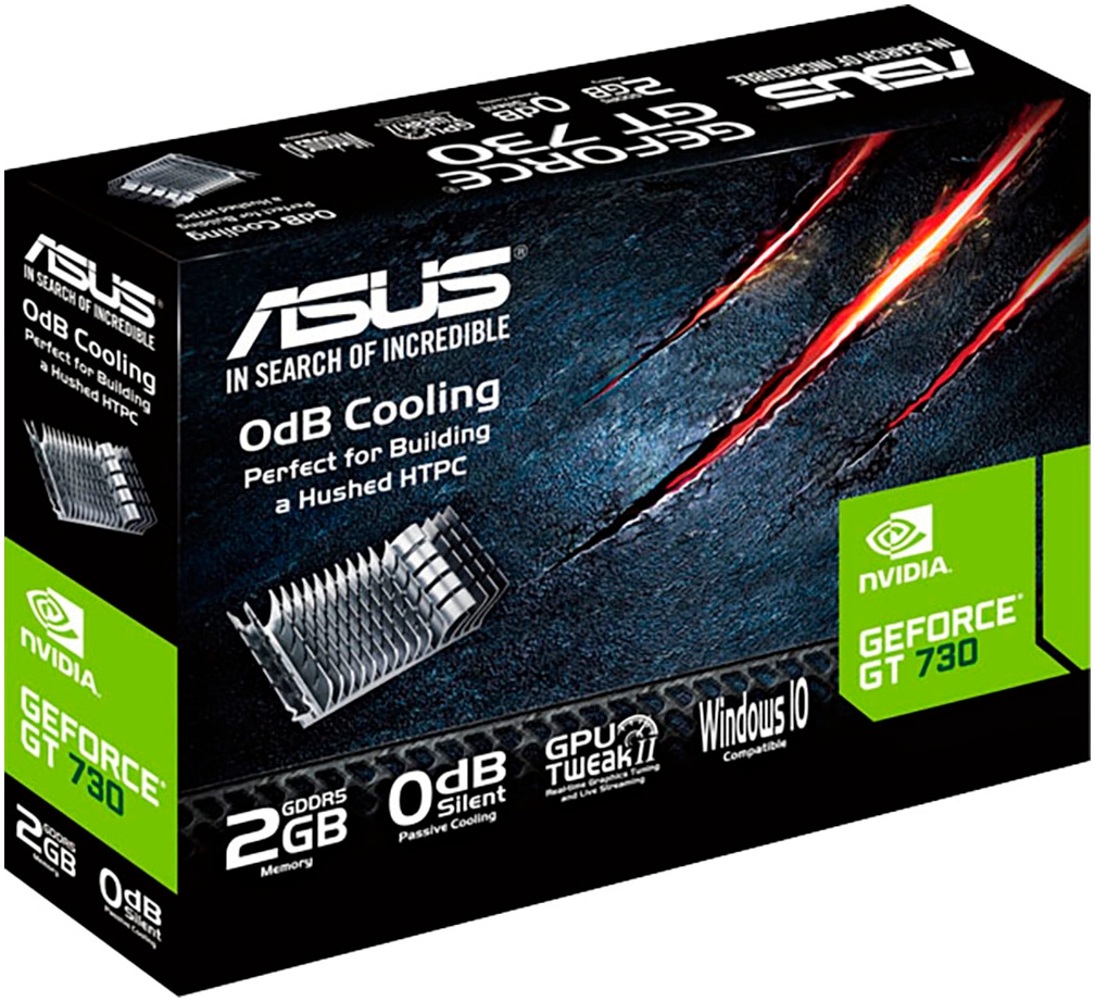 Asus Grafikkarte »GT730-SL-2GD5-BRK« 2 GB GDDR5