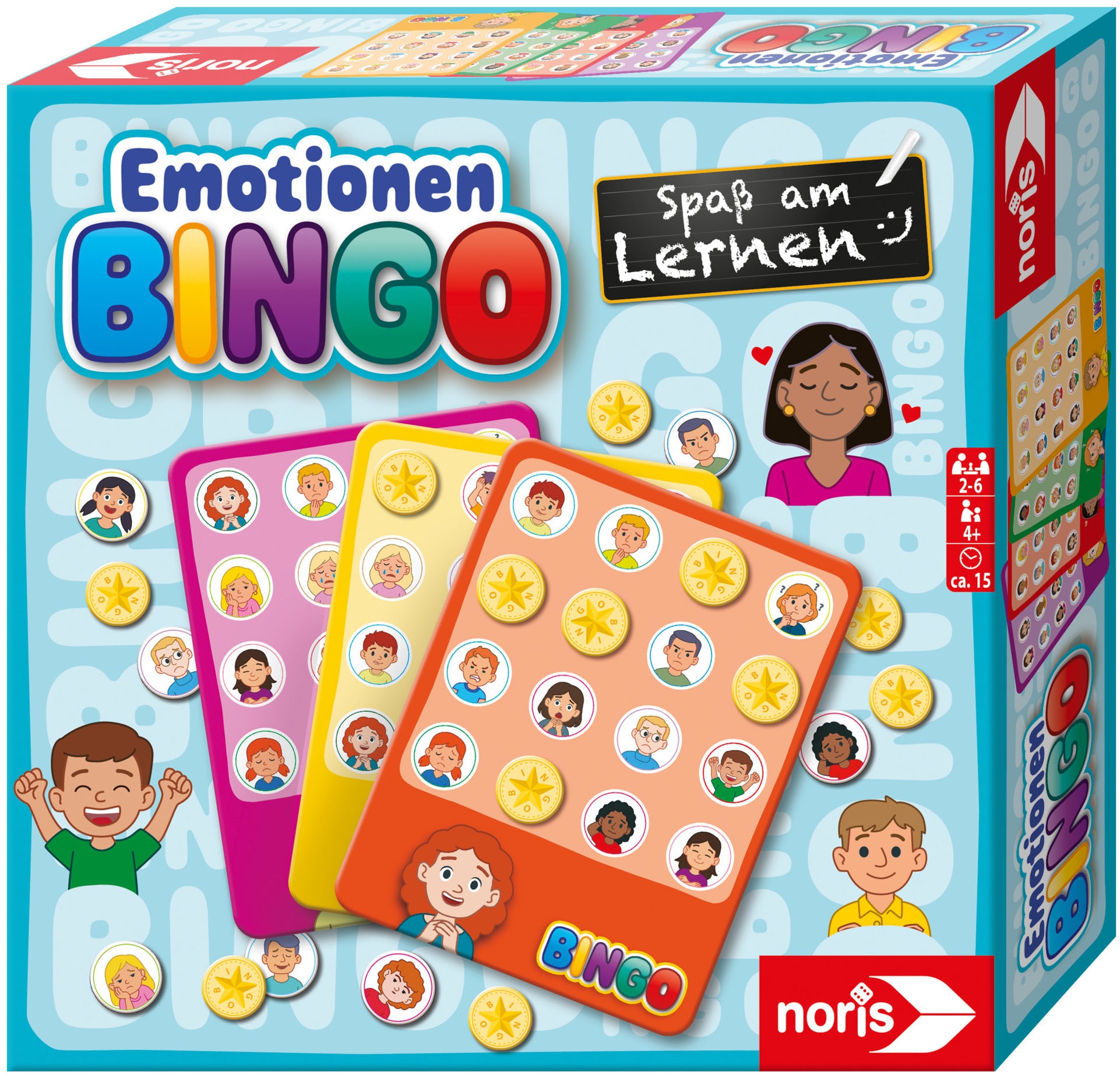 Noris Spiel »Emotionen Bingo«
