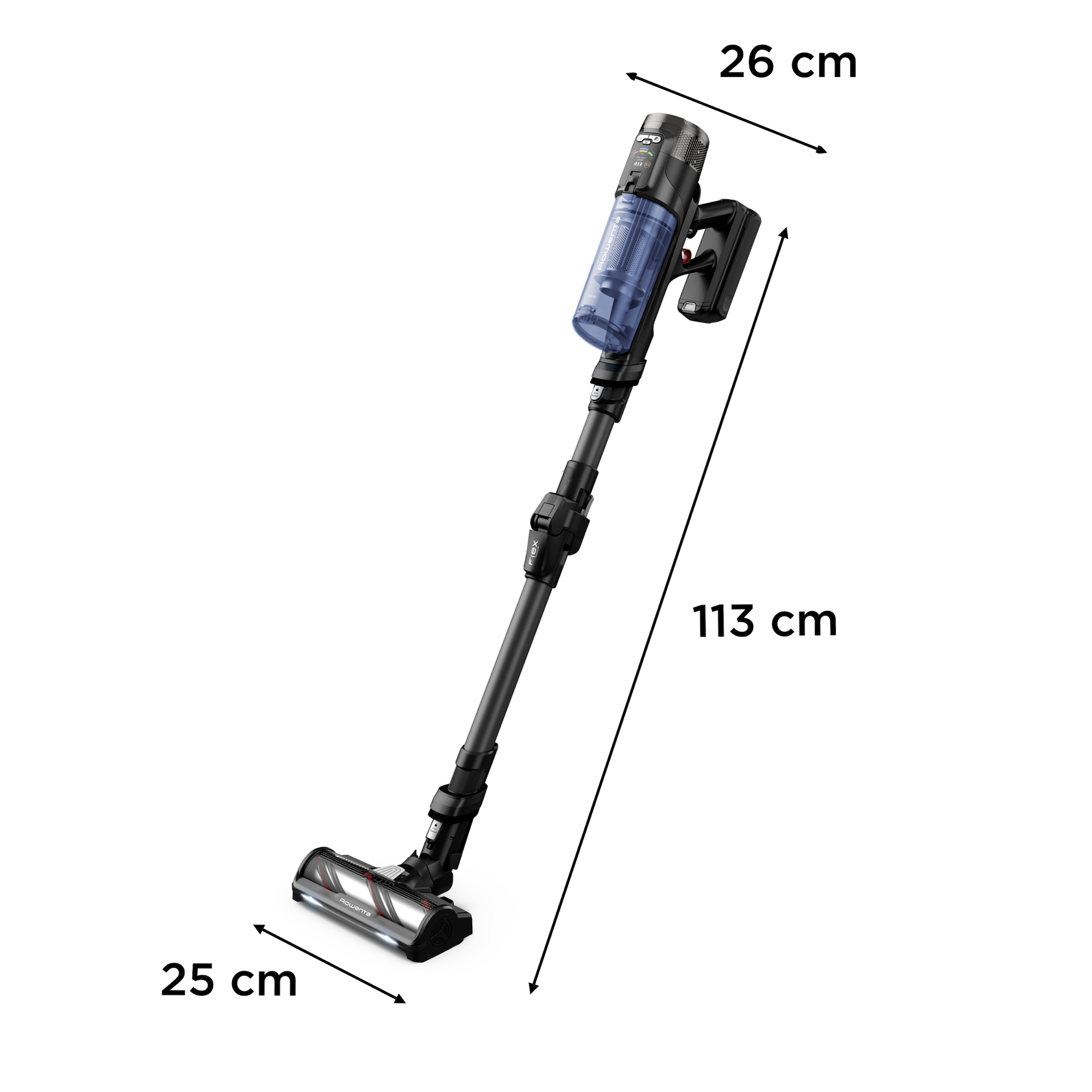 Rowenta Akku-Stielstaubsauger »Rowenta RH9LC1 X-Force Flex 12.60 Neo Allergy Aerospin«