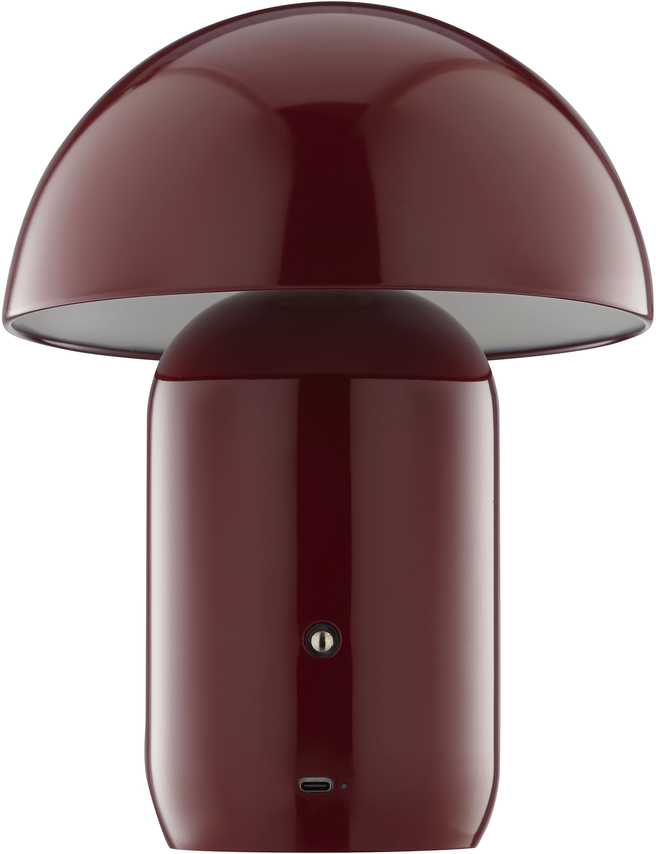 LeGer Home by Lena Gercke LED Tischleuchte »Galilea«, 1 flammig, Leuchtmittel LED-Modul | LED fest integriert, dimmbar, Ø 20 cm, Metall, Akku Tischlampe, Schalter mit Touchfunktion