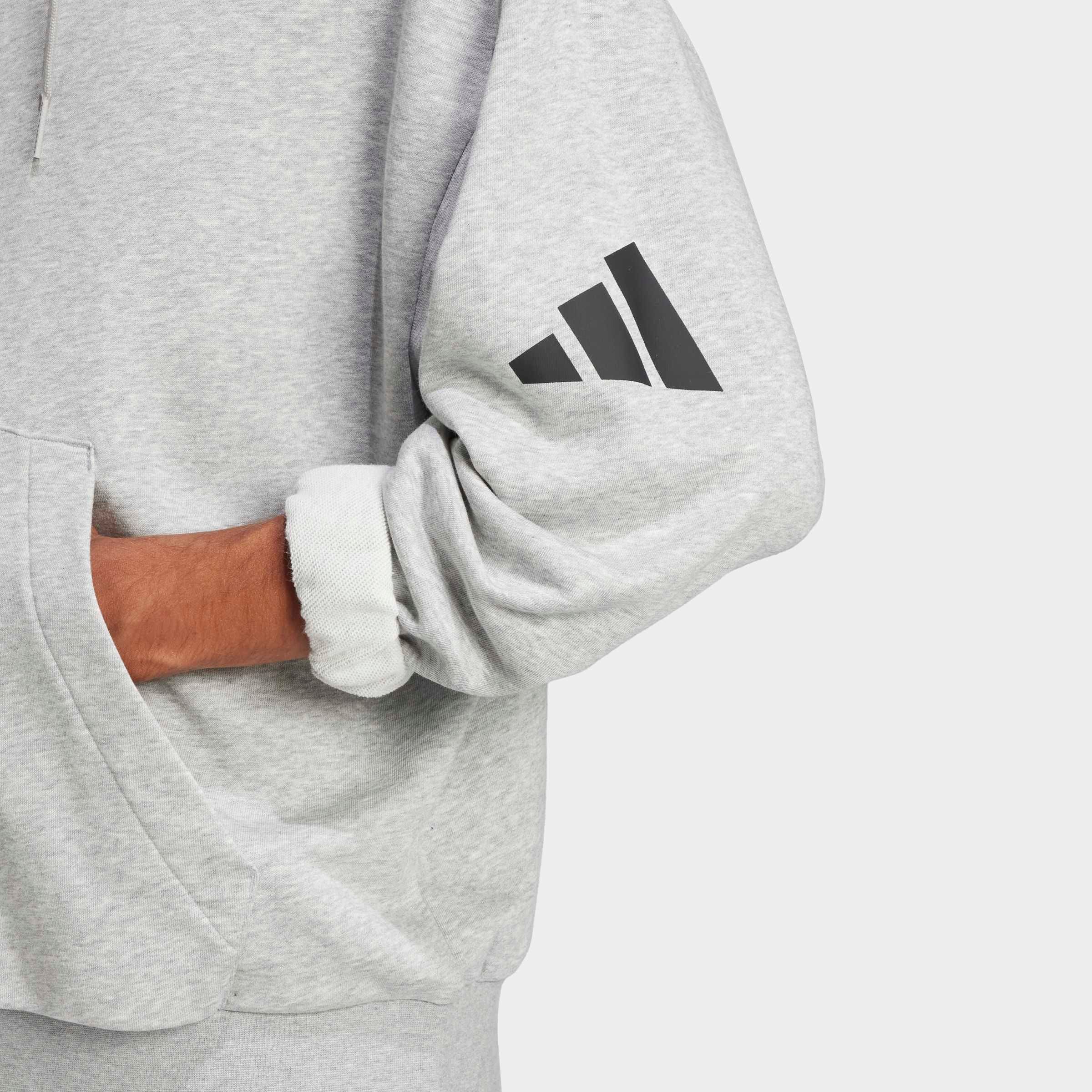 adidas Sportswear Kapuzensweatshirt »ESSENTIALS LOOSE-FIT 3-STREIFEN LOGO FRENCH TERRY HOODIE«
