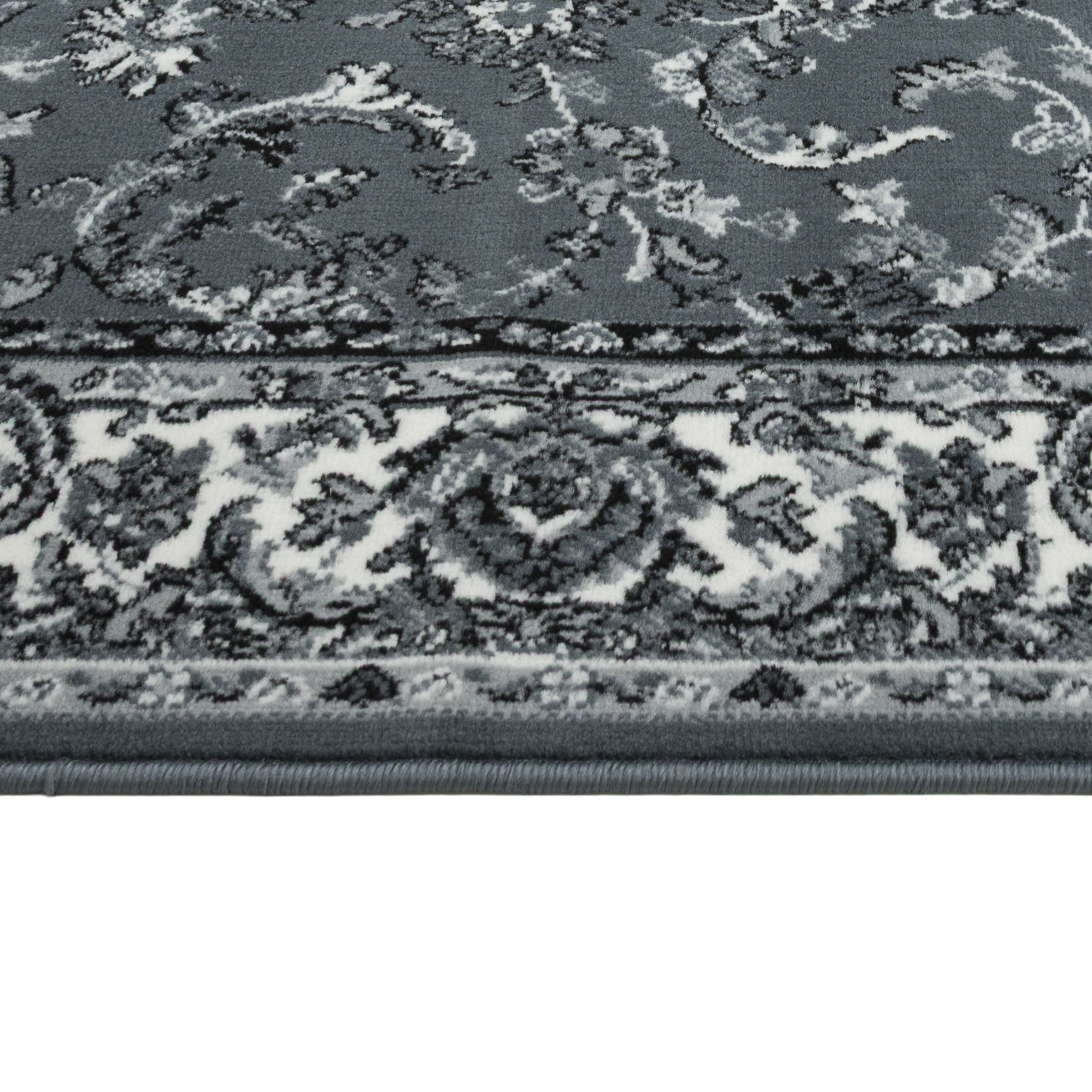 OTTO home Teppich »Ezzo, mit Bordüre, Kurzflor, Made in Belgium« rechteckig 7 mm Höhe Orient-Optik, Teppich,  Wohnzimmer, Esszimmer, Schlafzimmer