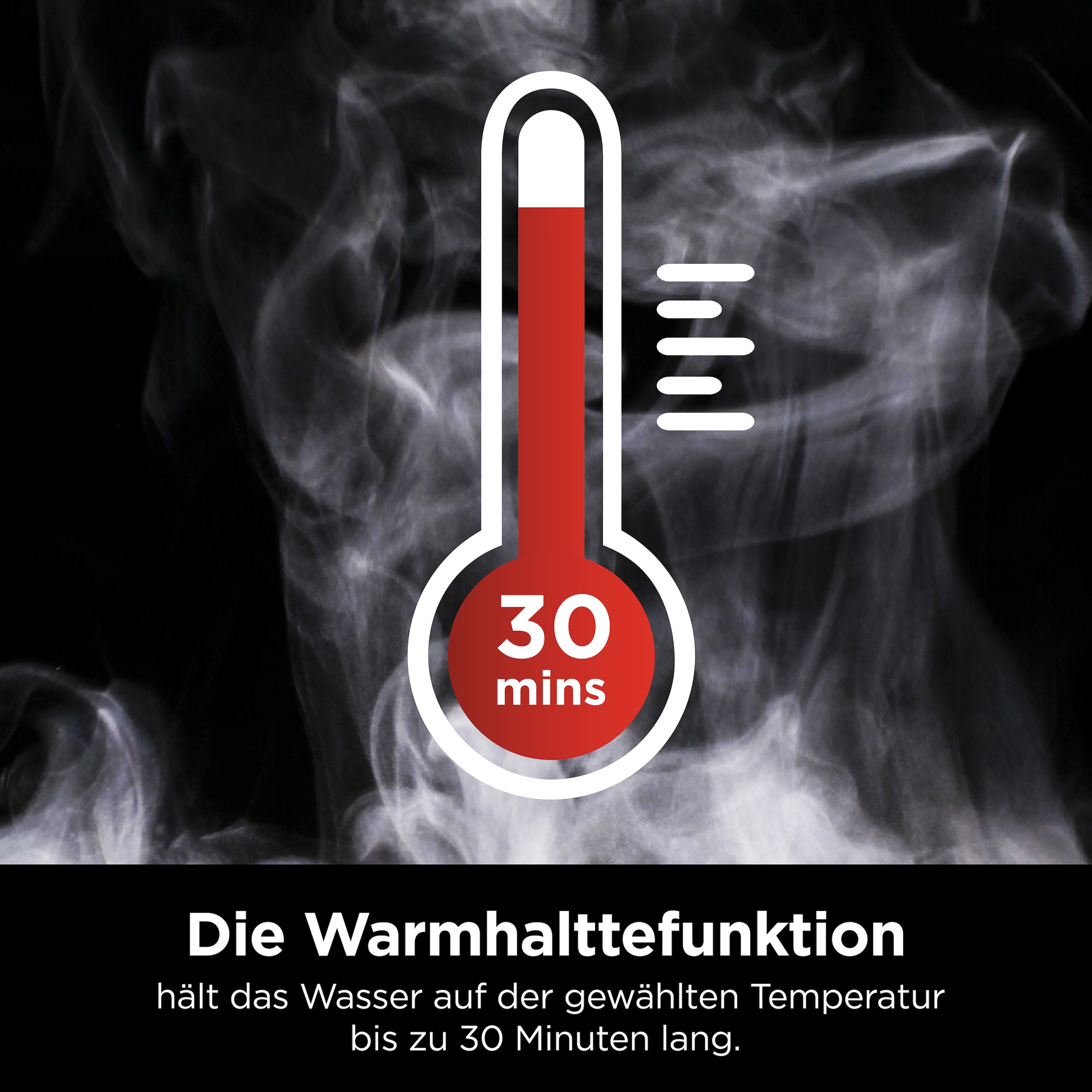 NINJA Wasserkocher »KT200EU«, 1,7 l, 3000 W, 40-100 °C, schwarz