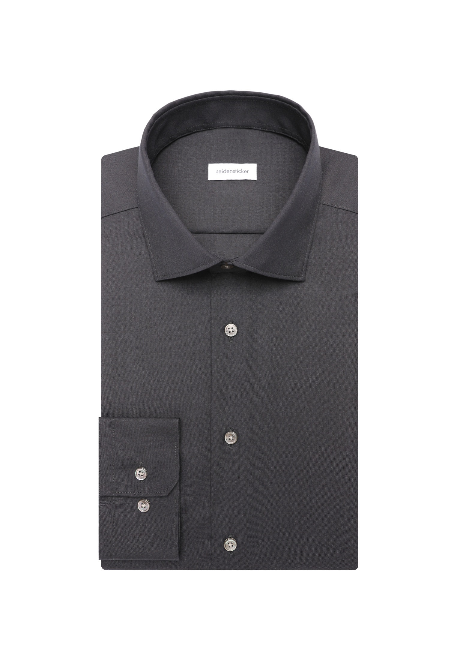 seidensticker Businesshemd »Schwarze Rose« Regular 1/1 Kentkragen Uni
