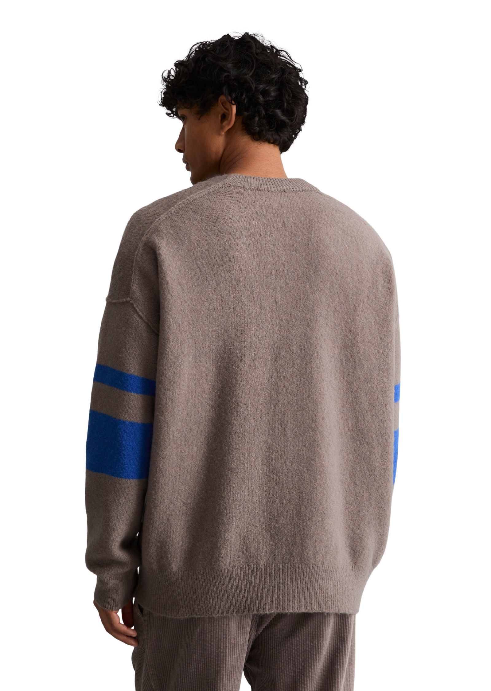 Marc O'Polo DENIM Strickjacke oversized aus weichem Schurwoll-Mix