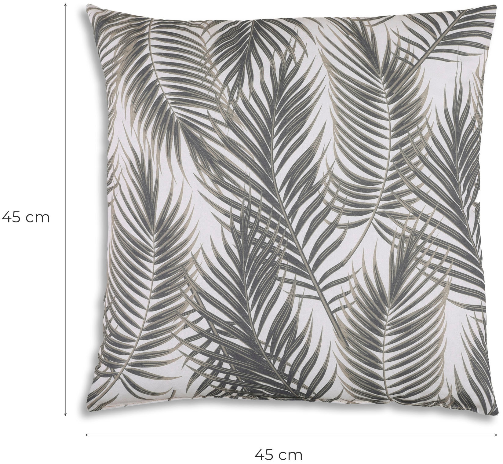 GO-DE Dekokissen »Klara«, 2er Set, 48x10x48 cm