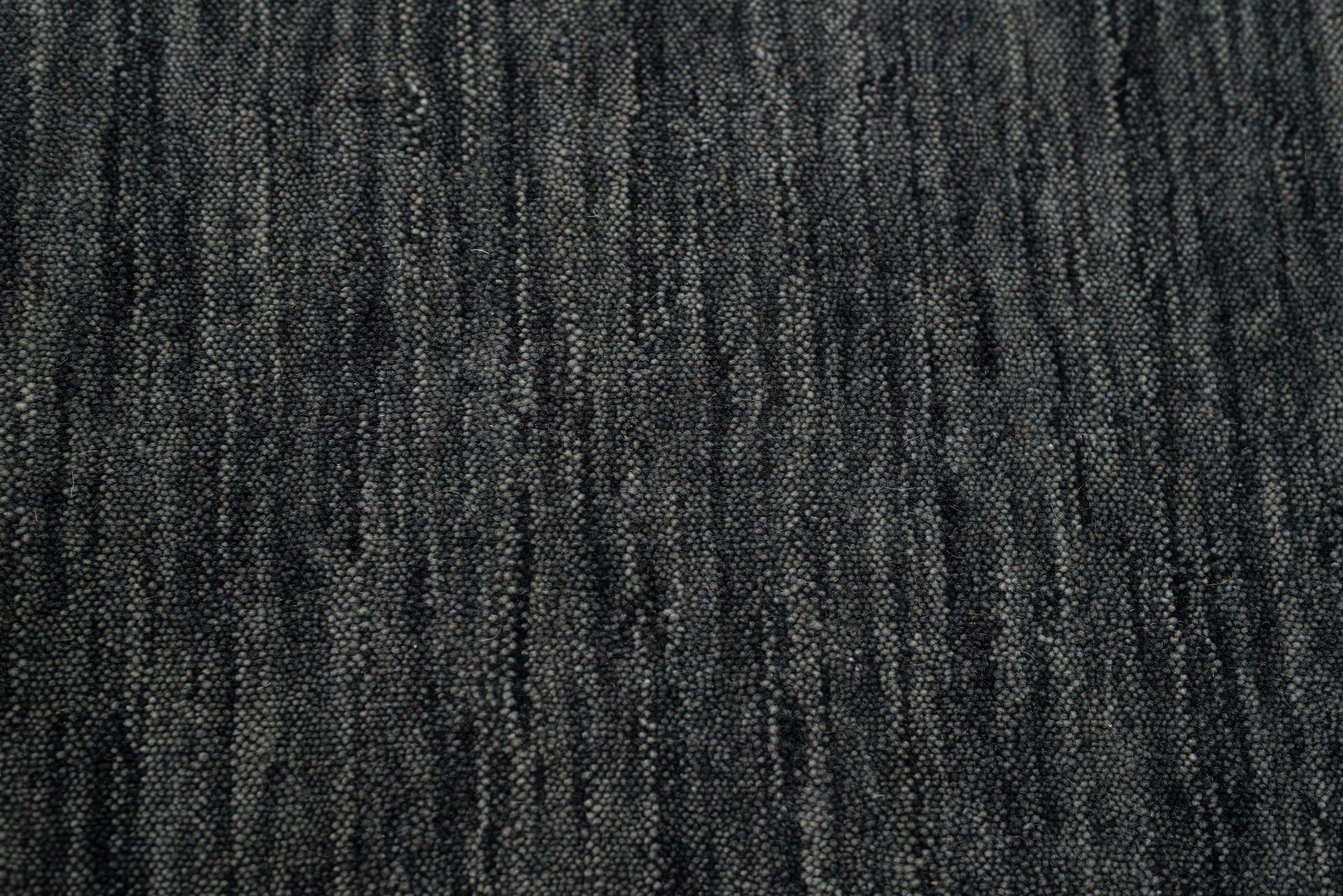 THEKO Wollteppich »Holi«, rechteckig, Uni-Farben, leicht meliert, reine  Wolle, handgewebt mit Knüpfoptik | Hochflor-Teppiche