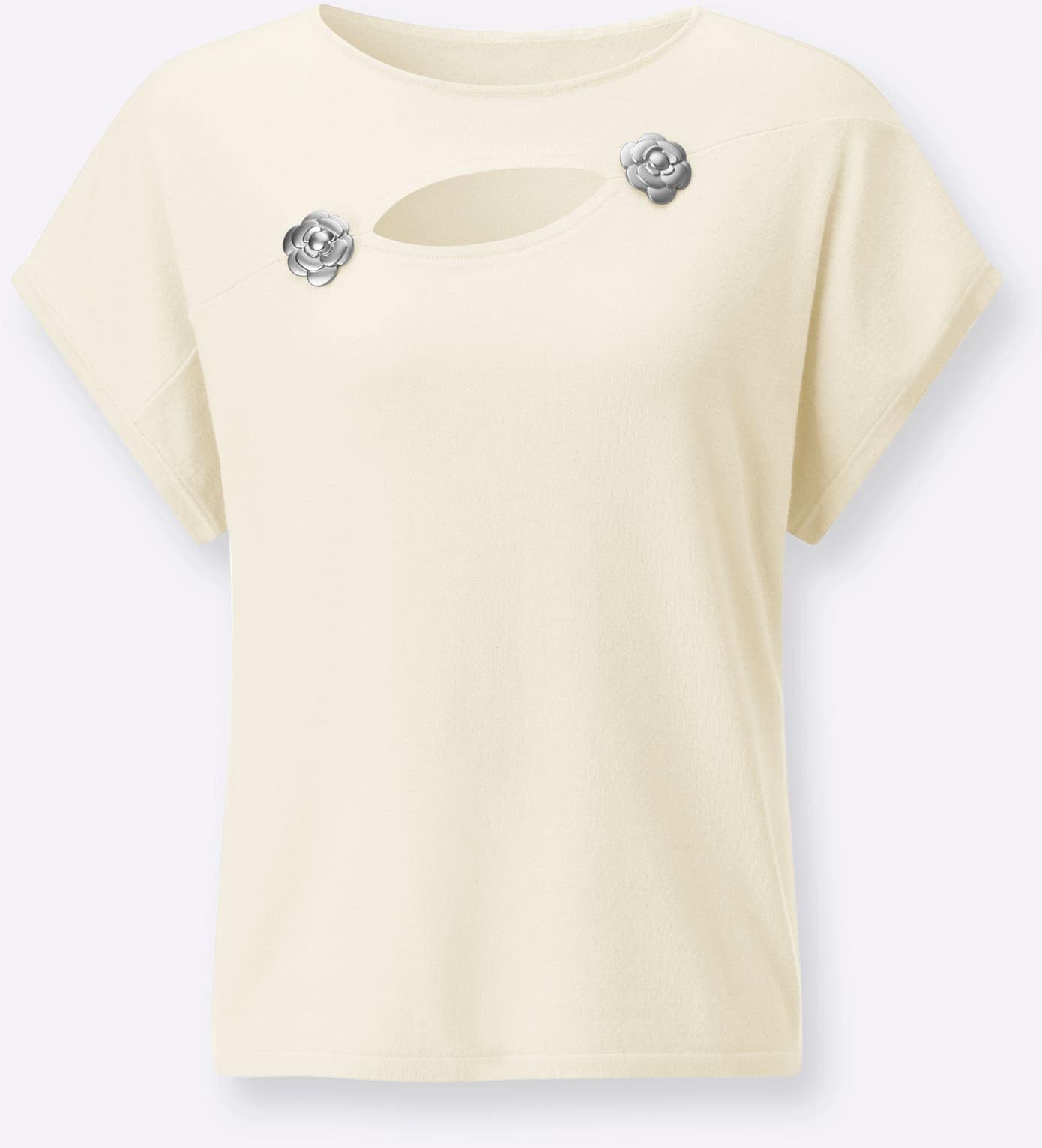 creation L Kurzarmpullover »Pullover«