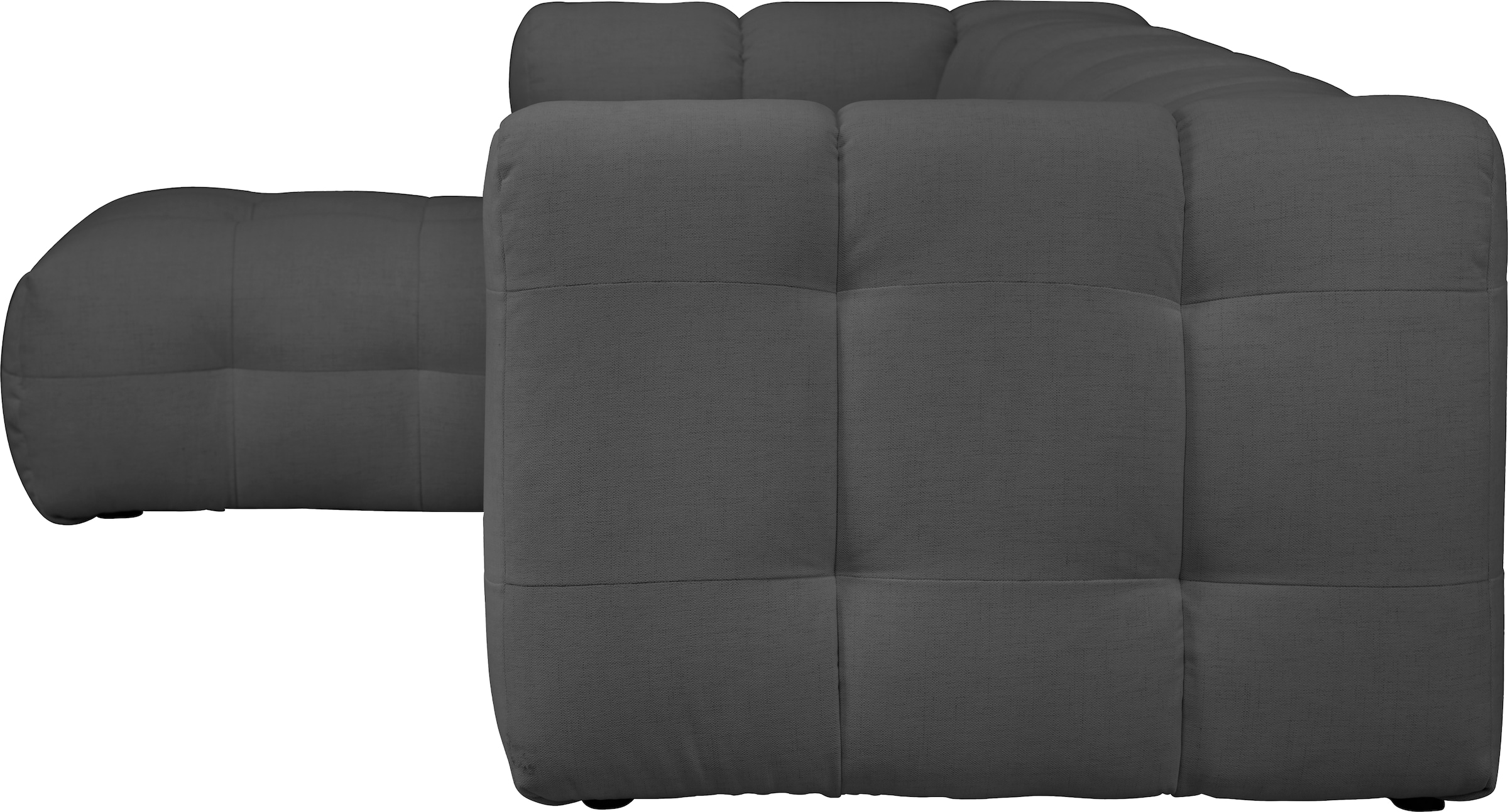 LeGer Home by Lena Gercke Ecksofa »TALISHA L-Form Designersofa, moderne Steppung, B/T/H: 276/178/75 cm«, moderne Steppung, hoher Sitzkomfort
