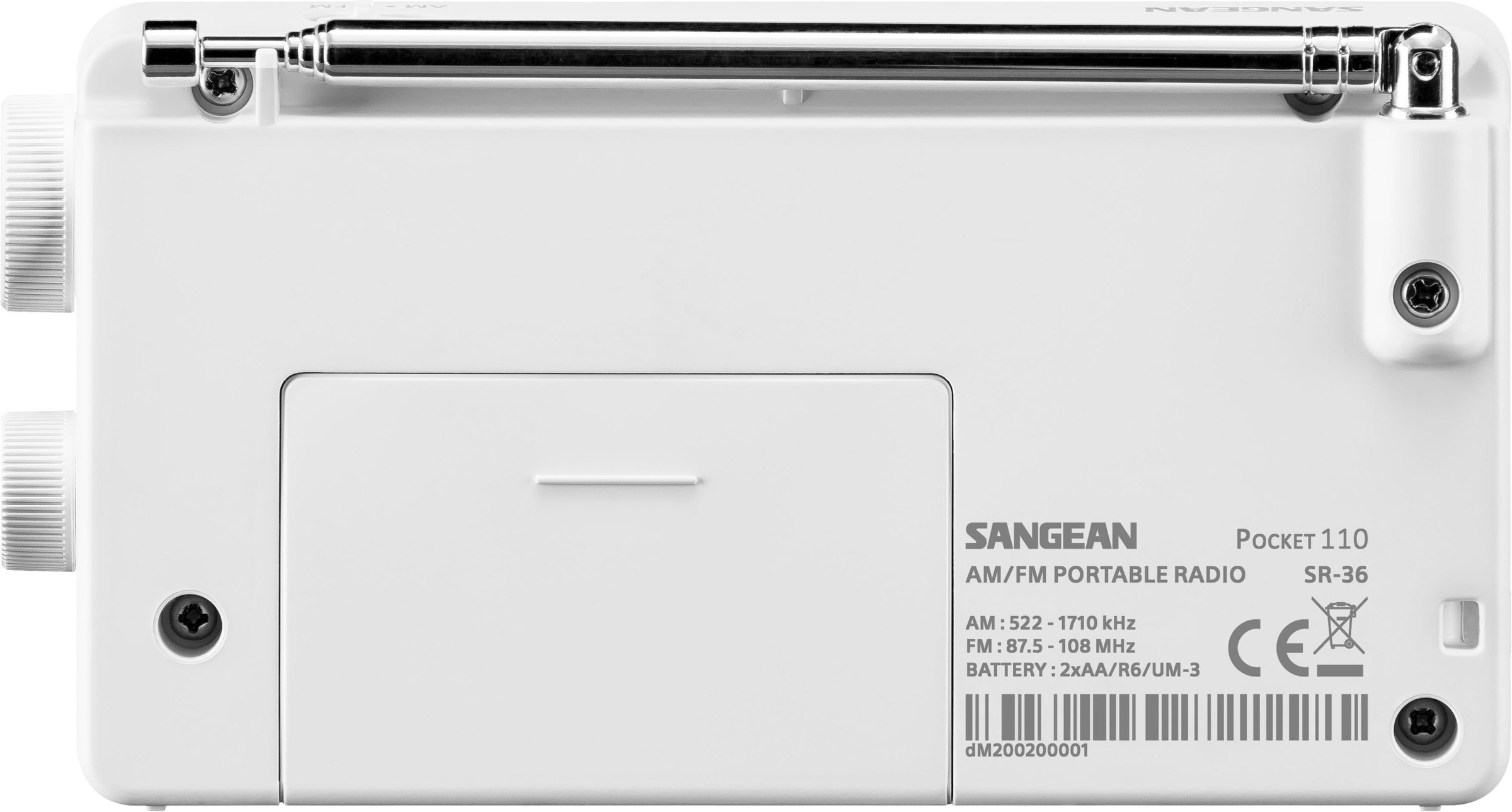 Sangean Radio »SANGEAN Pocket 110 SR-36«, (AM-Tuner-FM-Tuner)