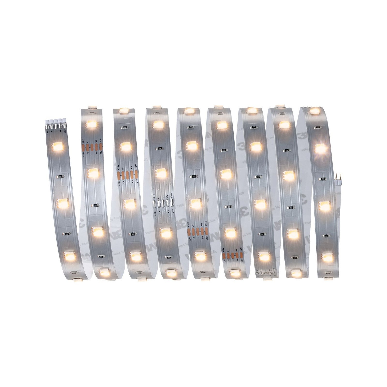 Paulmann LED-Streifen »MaxLED 250 Stripe 2,5m IP20 2700-6500K 9W 24V Silber«, 1 St.-flammig, TunableWhite