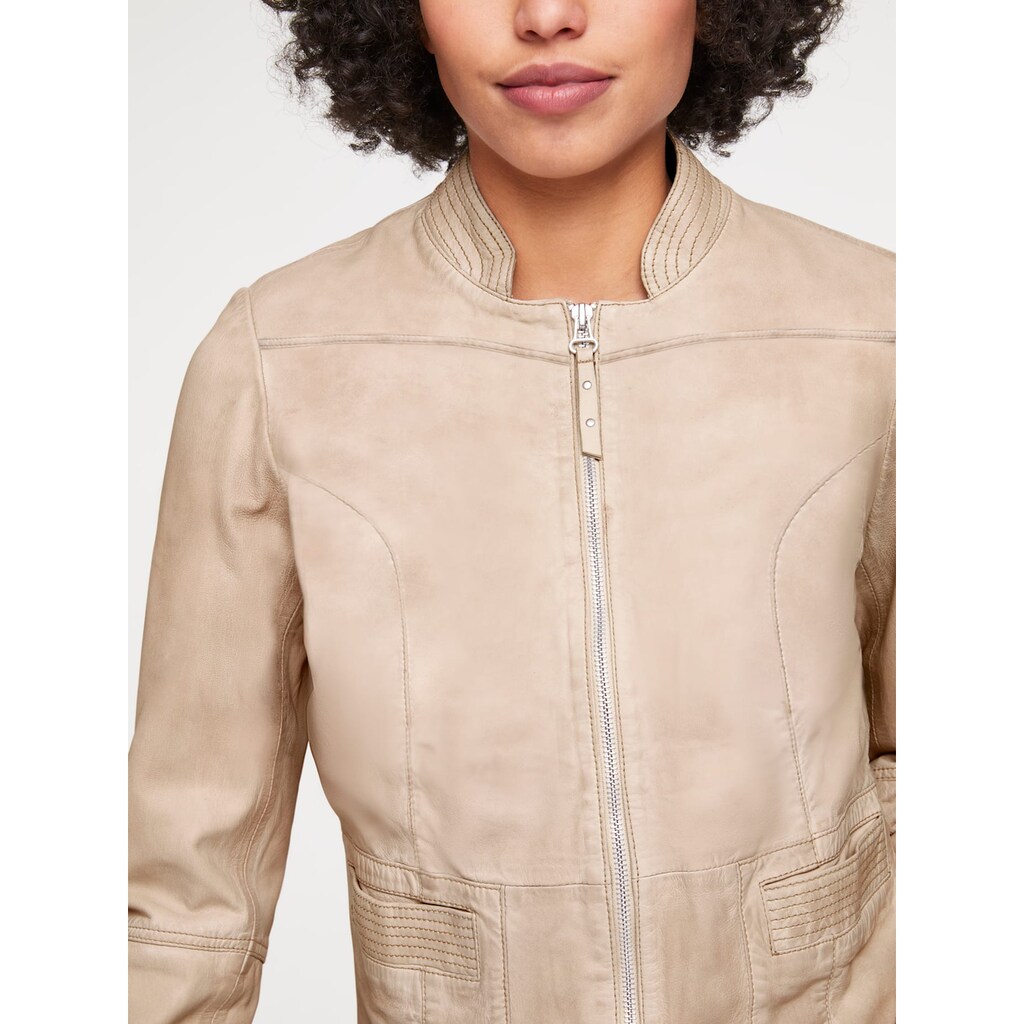 LINEA TESINI by heine Lederjacke, ohne Kapuze