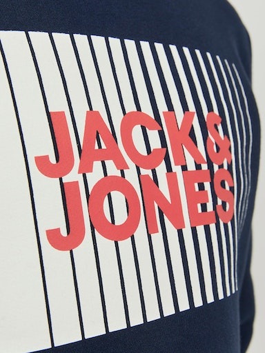 Jack & Jones Junior Kapuzensweatshirt »JJECORP LOGO SWEAT HOOD PLAY NOOS JNR«