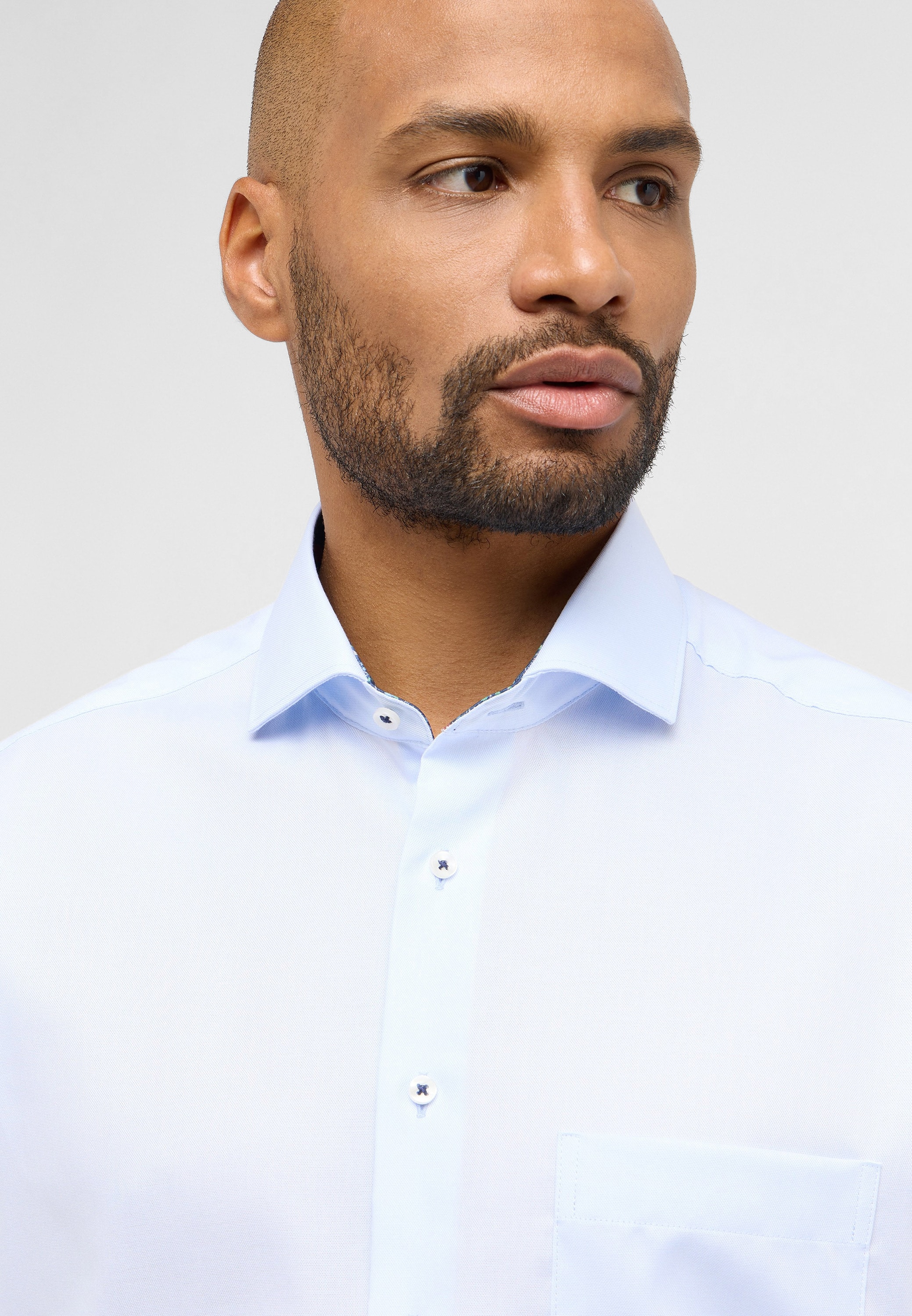 Eterna Langarmhemd »MODERN FIT«, NON IRON (bügelfrei)